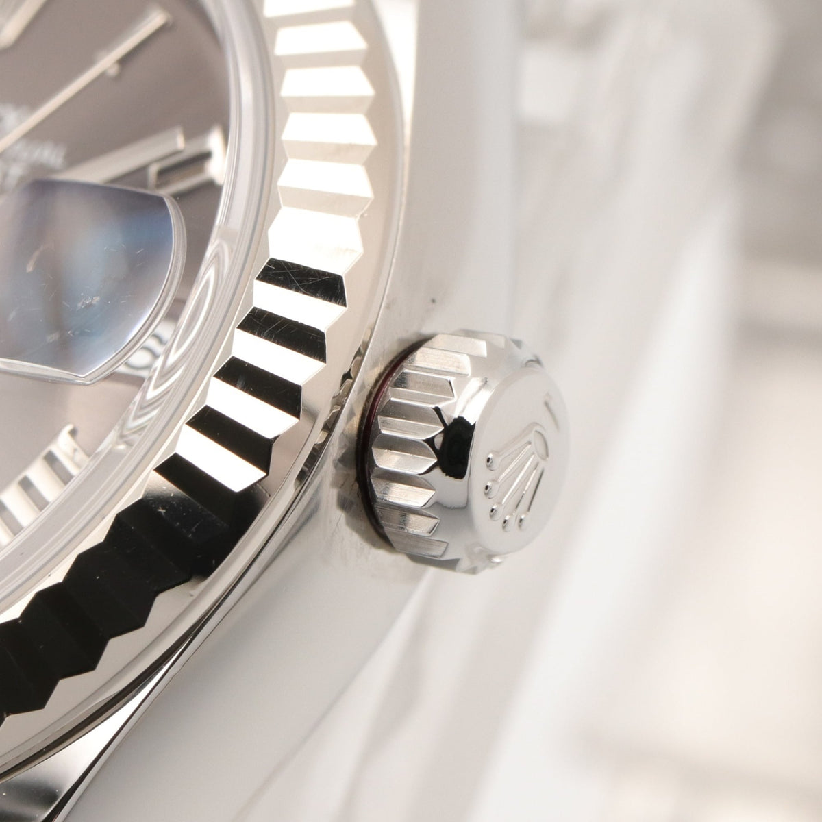 Rolex Lady Datejust 28 279174 Gray Dial 28mm Watch