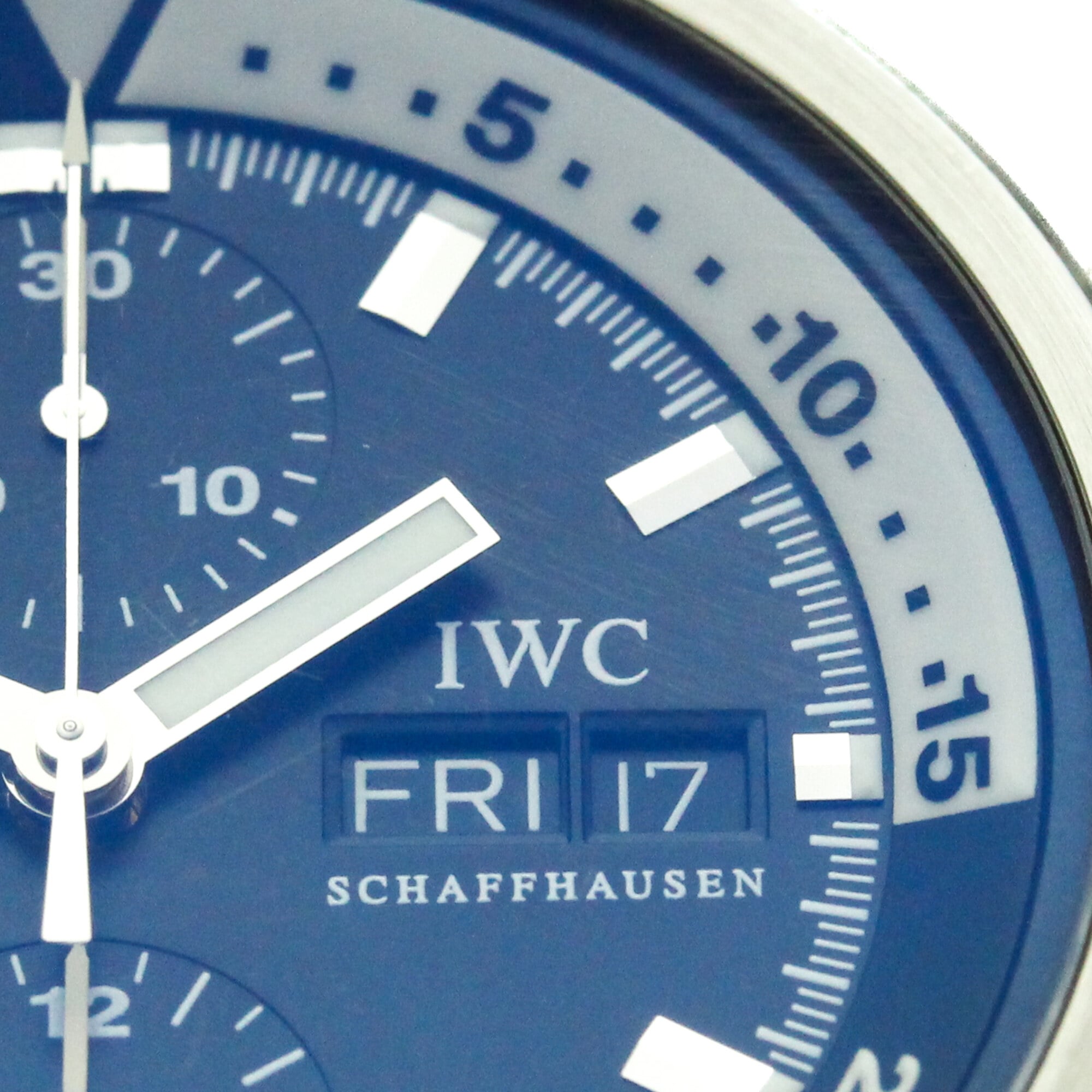 IWC Aqua Timer Chronograaf stalen automatisch herenhorloge IW371928