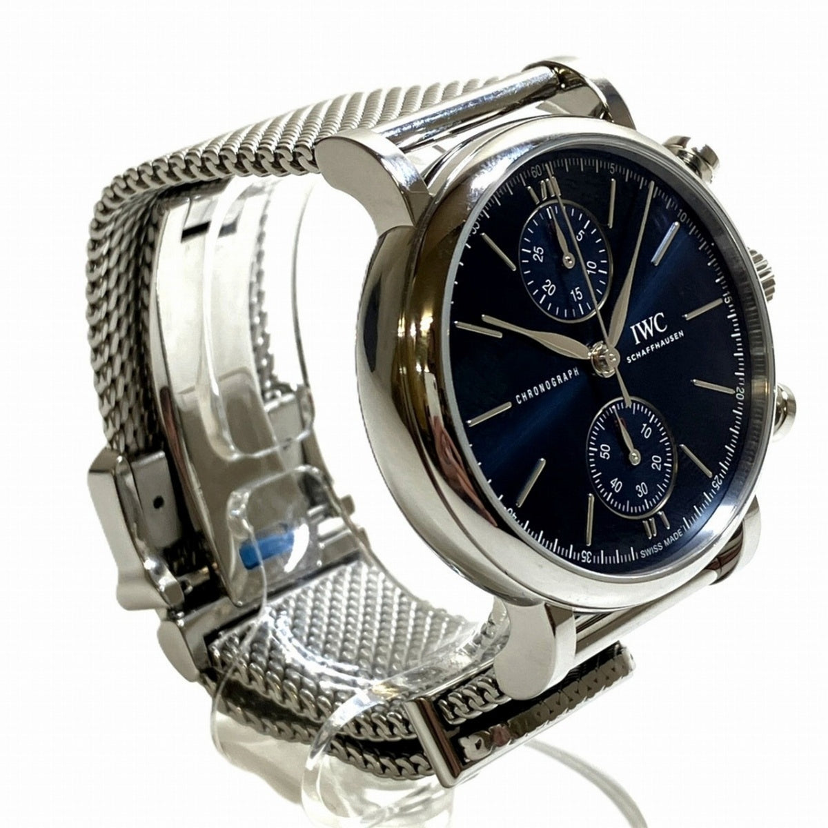 IWC Schaffhausen Portofino Chronograph 39 Laureus Sport for Gut IW391408 Zifferblatt 38 mm Uhr