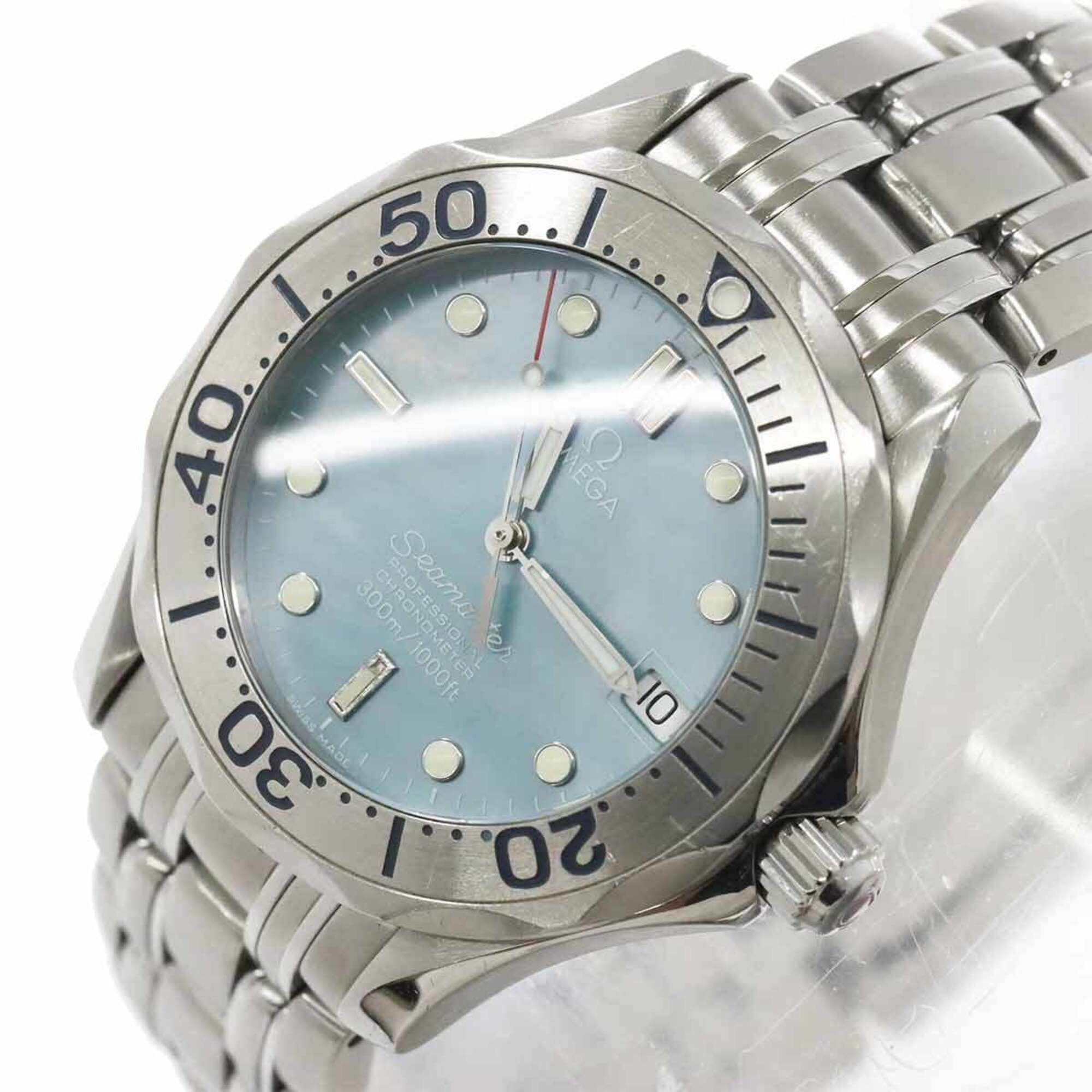 Montre Omega Seamaster 300 Professional 2050 71, cadran bleu, boîtier de 36 mm
