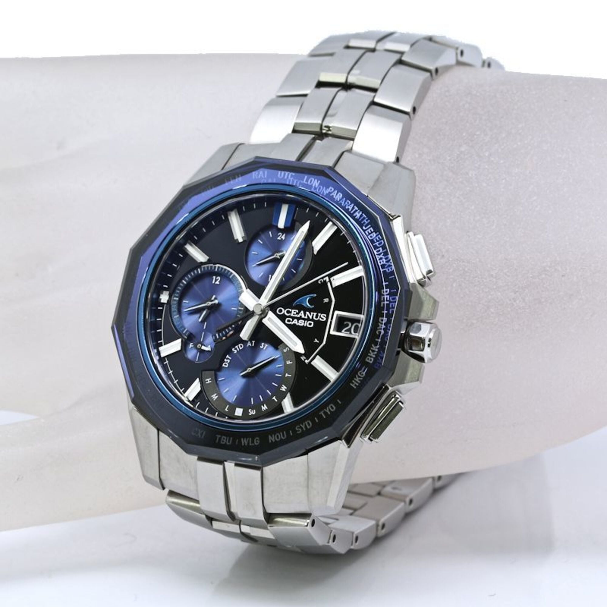 Casio Oceanus OCW-S6000-1AJF Black Dial 40mm Watch