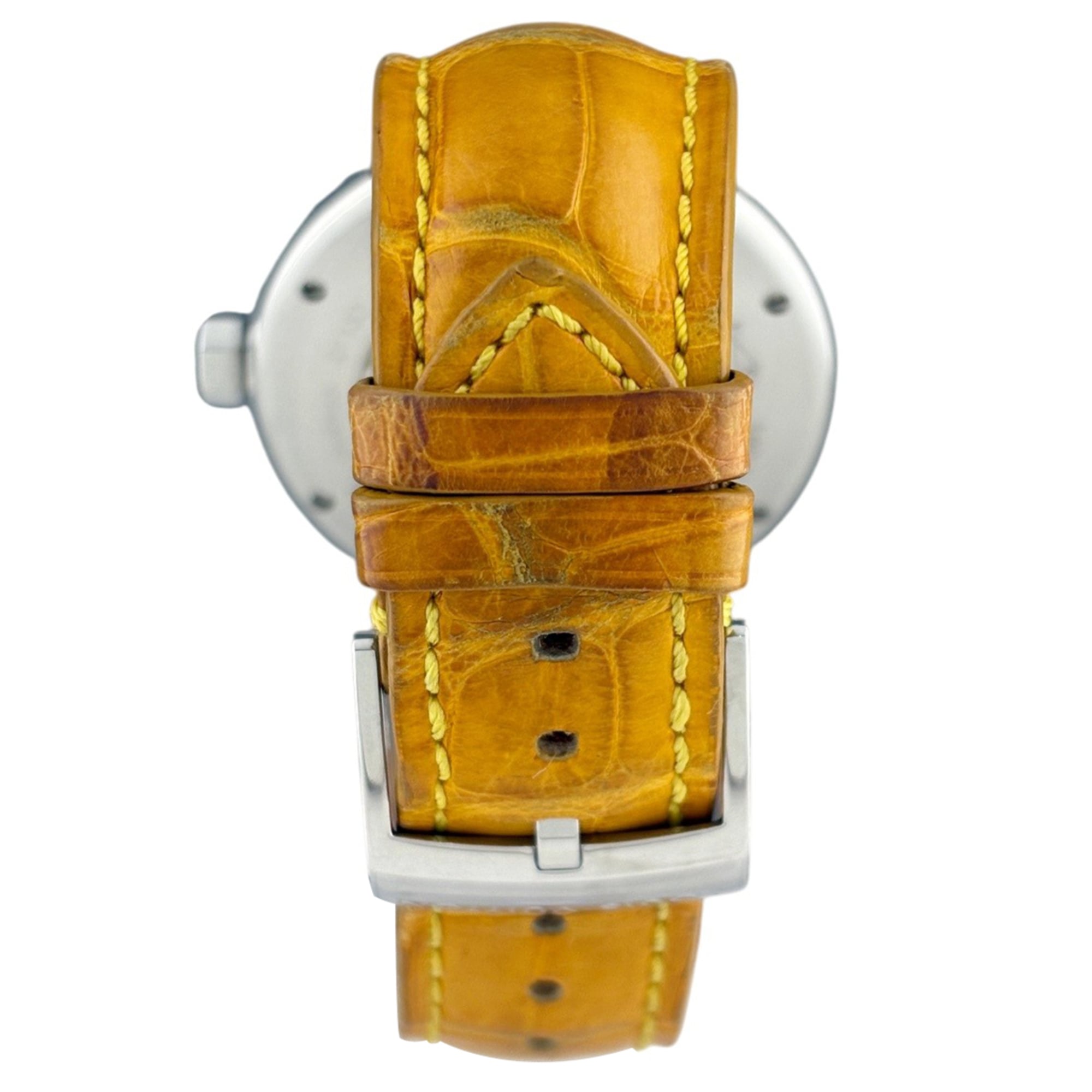 Louis Vuitton Tambour GMT Q1132 Brown Dial 39mm Watch