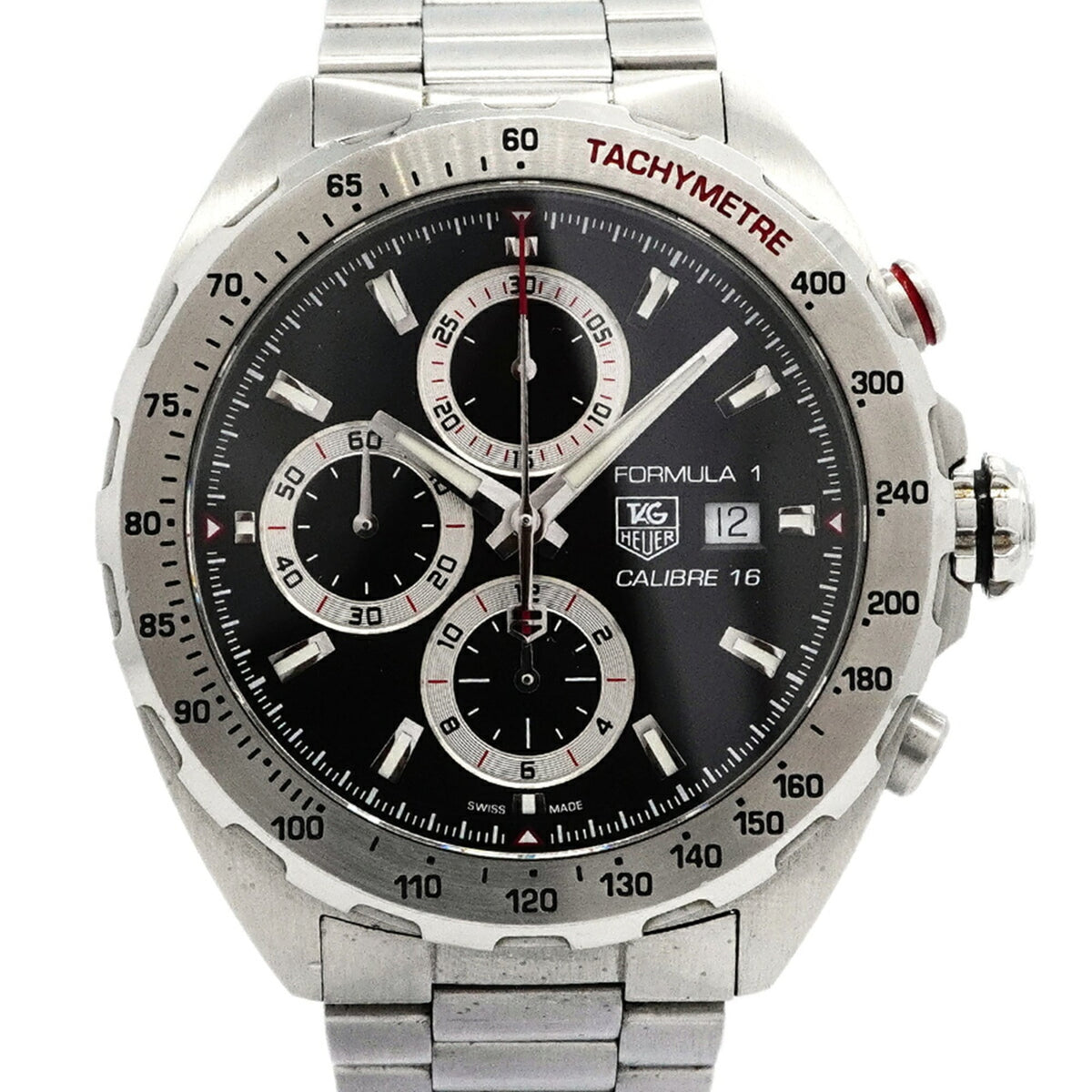 TAG Heuer Formula 1 Calibre CAZ2010 horloge met zwarte wijzerplaat, 44 mm