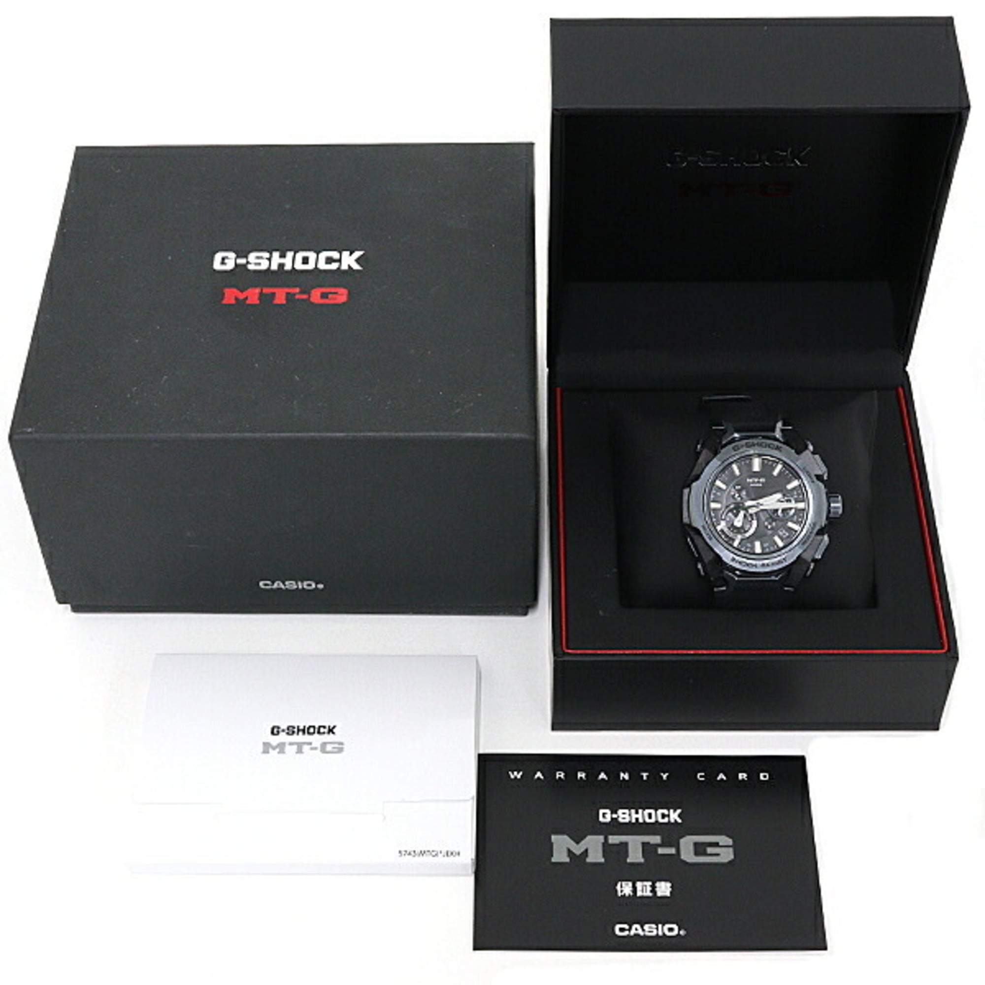 Casio G-Shock MTG-B4000B-1A2JF Black Dial 45mm Watch