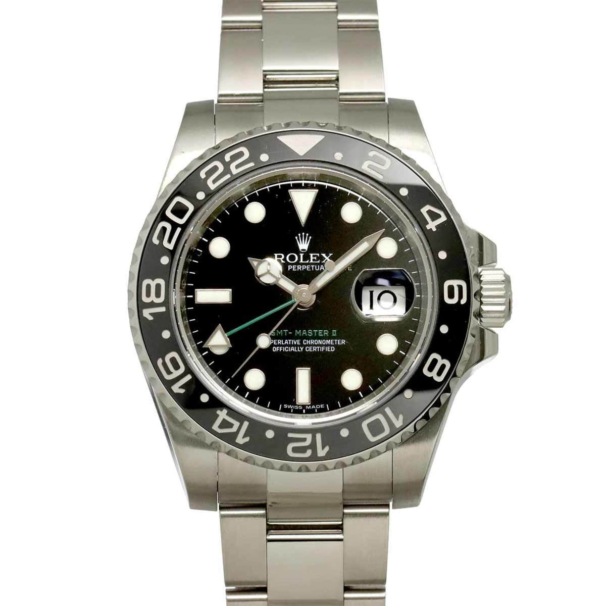 Rolex GMT Master II 116710LN Black Dial 40mm Watch