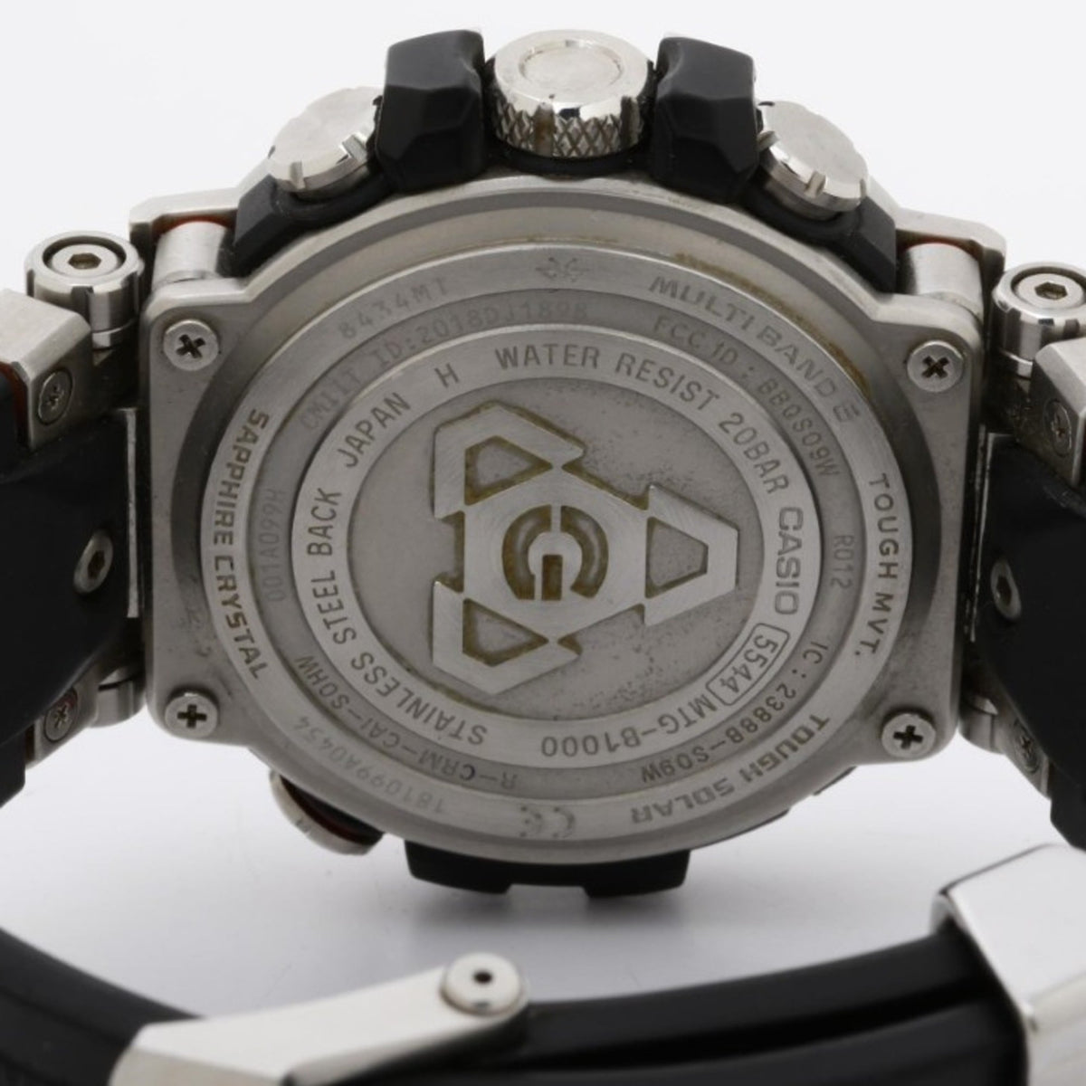 Casio G-SHOCK MT-G MTG-B1000-serie MTG-B1000-1AJF horloge met zwarte wijzerplaat, 51 mm
