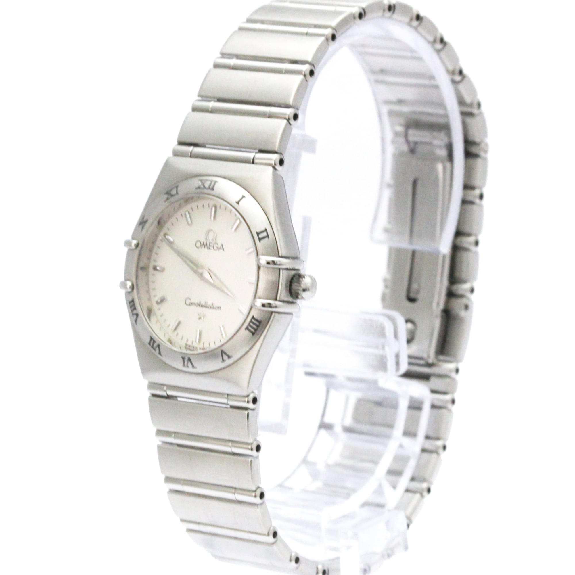OMEGA Constellation Steel Quartz Ladies Watch 1572.30 Polished