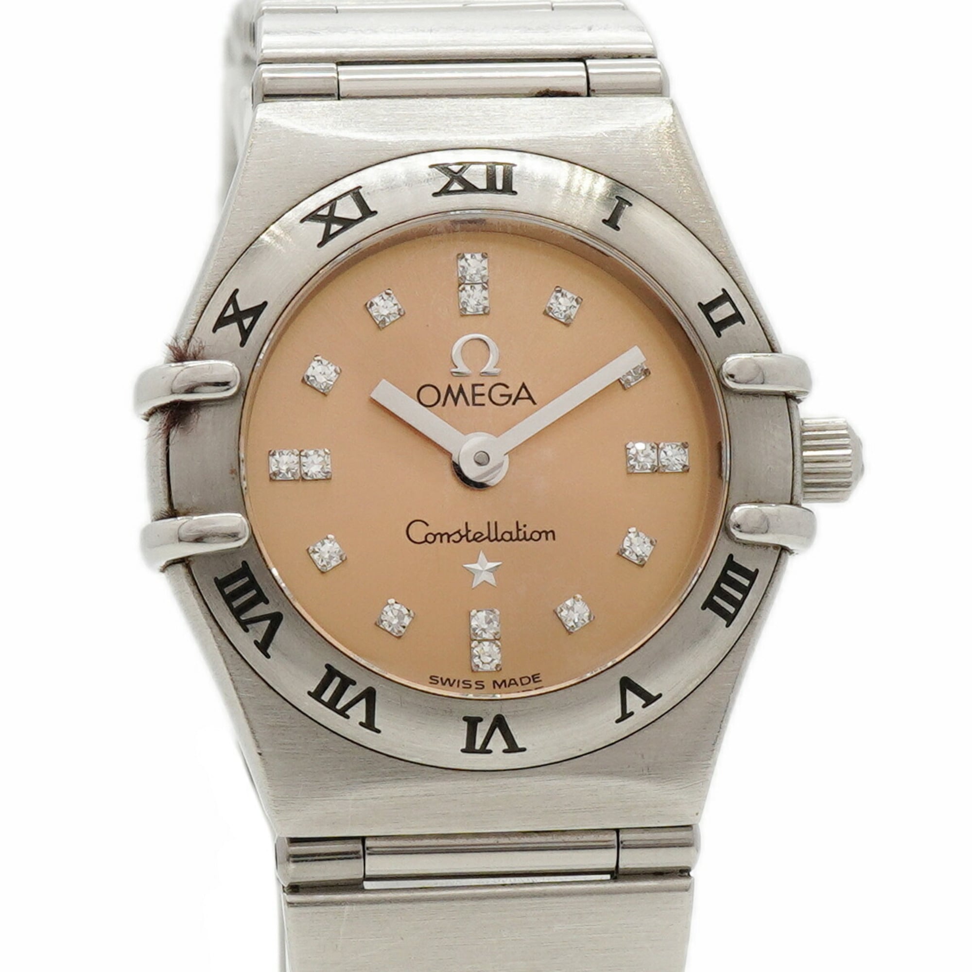 Omega Constellation Mini Cindy Crawford 1564.66 Pink Dial Women's Watch