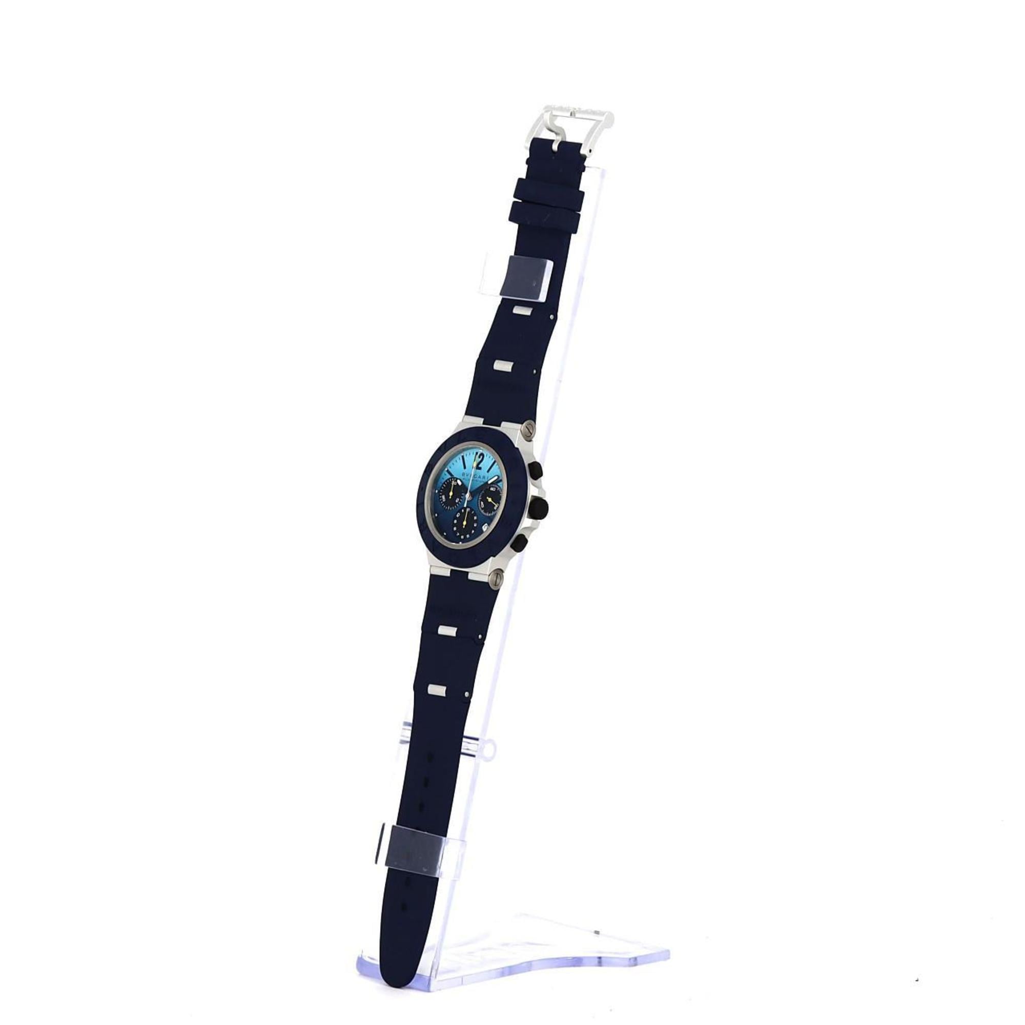 BVLGARI Aluminium Chronograph Capri LIMITED BB40ATCH 103844 Wristwatch Automatic