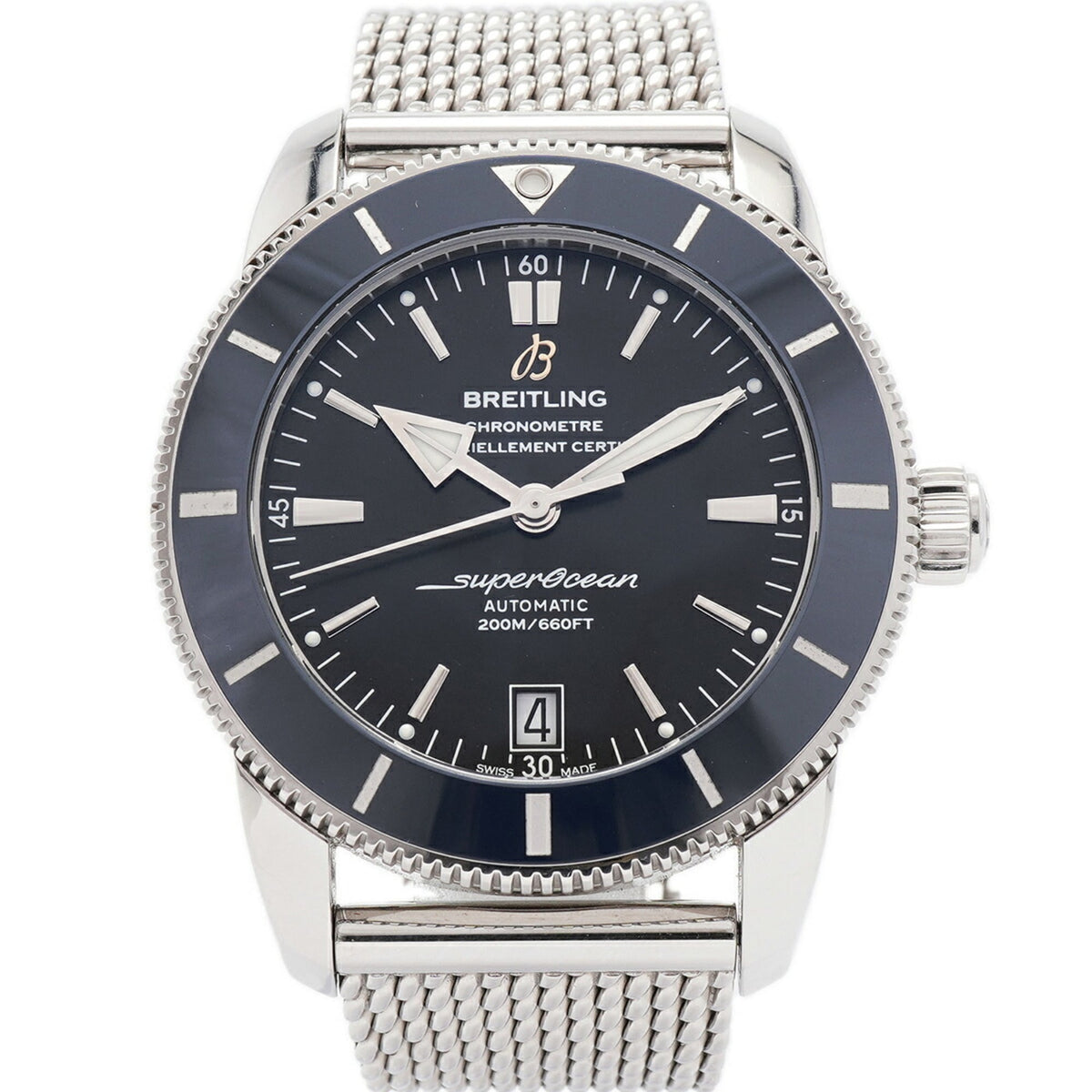 Breitling Superocean Heritage B20 AB2010 Schwarz Zifferblatt 42 mm Uhr