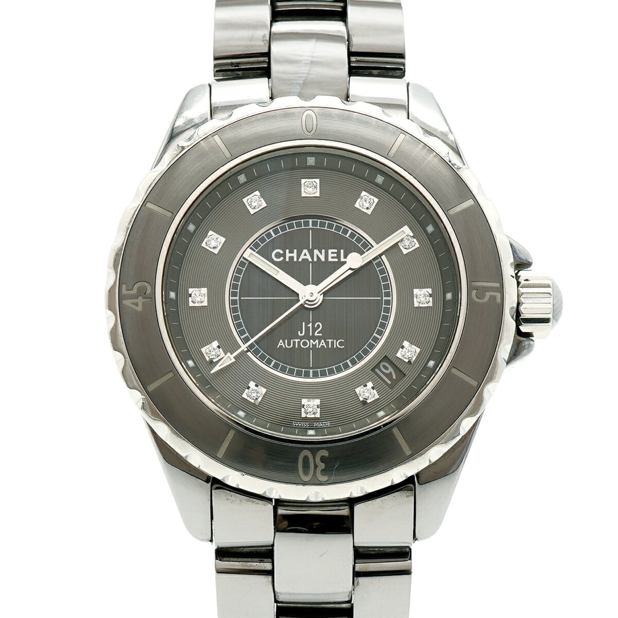 Chanel J12 Chromatic 12-Diamond 39mm Gray