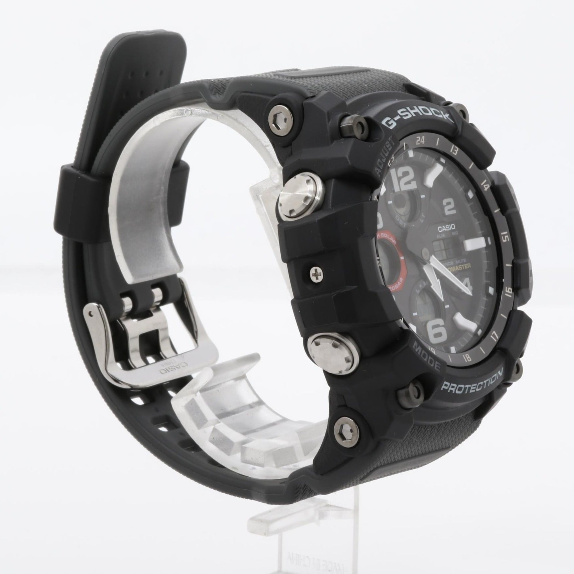 CASIO G-SHOCK MASTER OF G LAND MUDMASTER GWG1001A8JF herenhorloge, zwart kunsthars, roestvrij staal