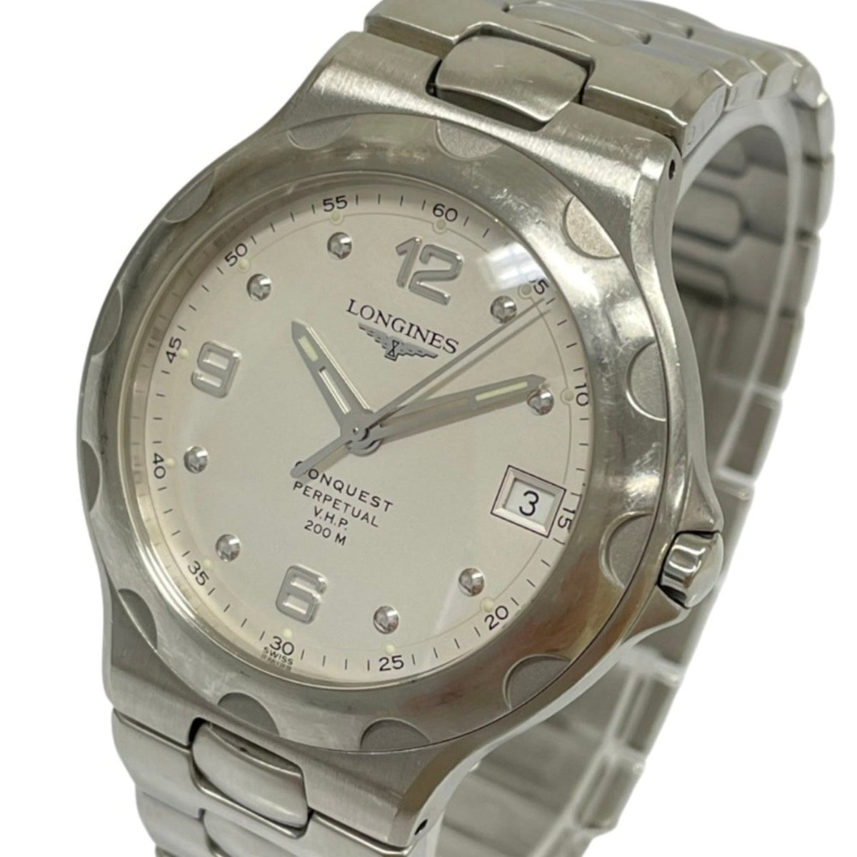 Montre Longines Conquest Blanc avec cadran de 37 mm