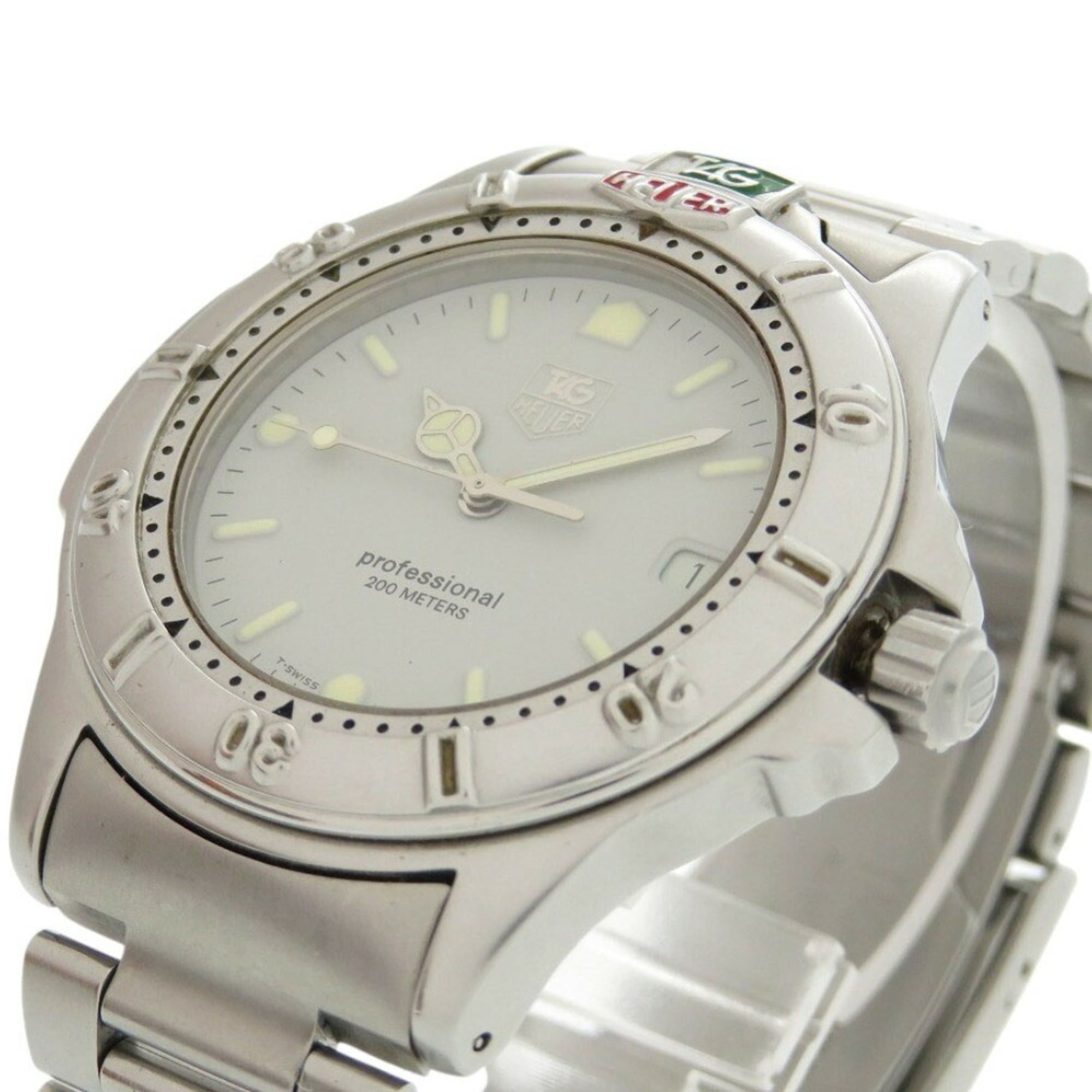 TAG Heuer Professional 200m 999.706A Stainless Steel Grey Quartz Watch