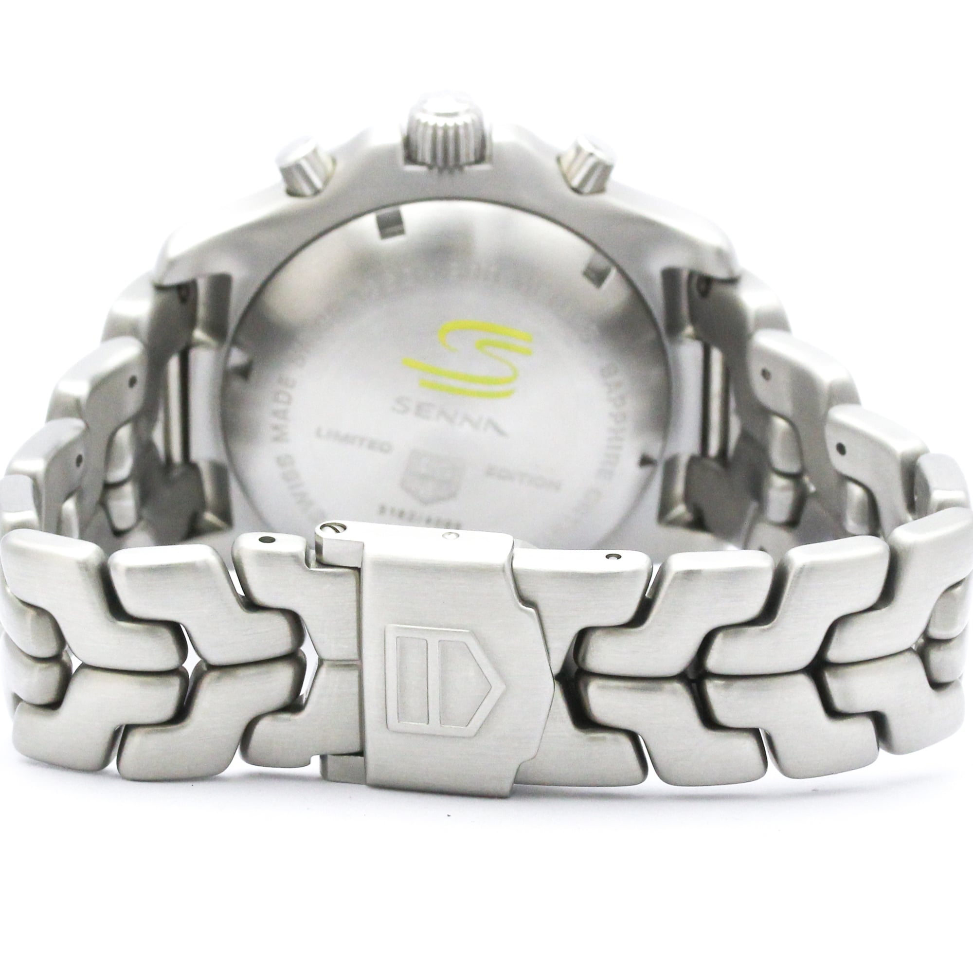 TAG HEUER Link Chronograph Ayrton Senna Limited Edition Uhr CT2115