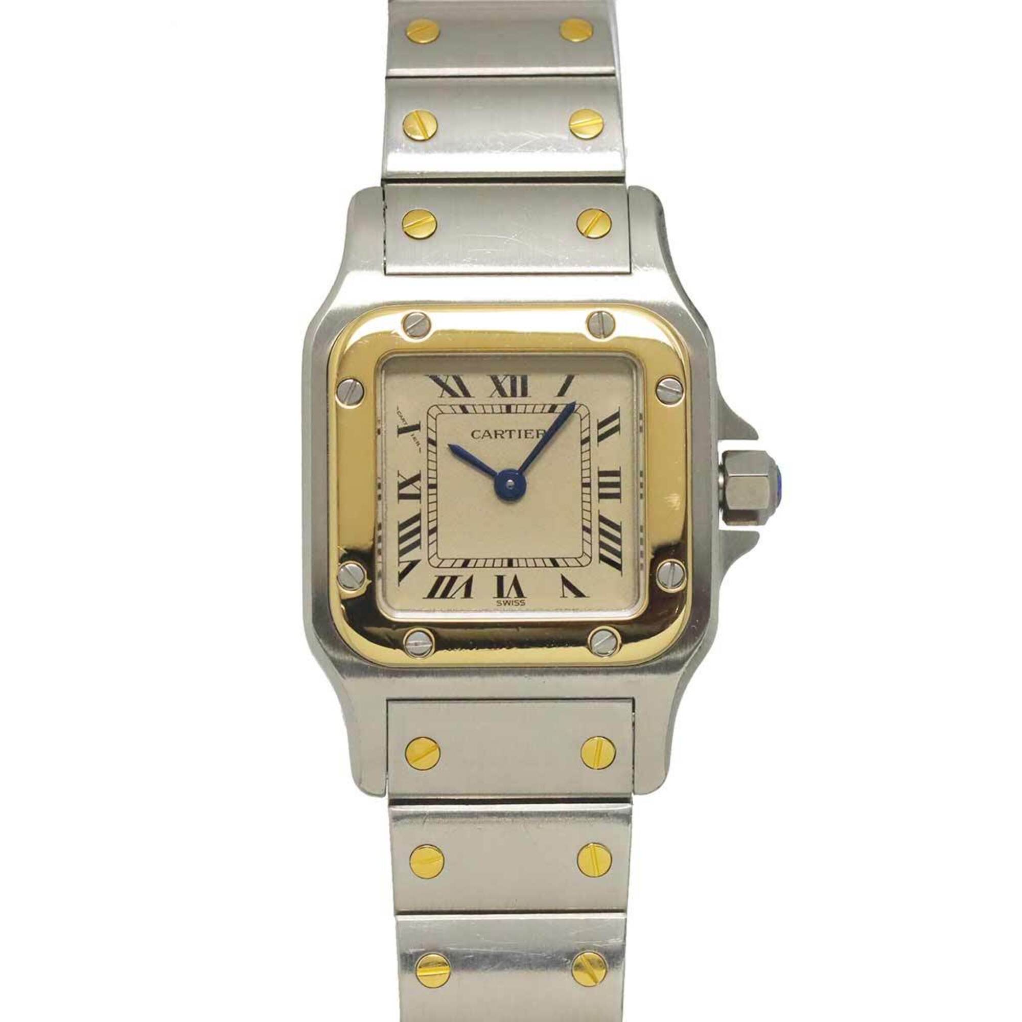 Cartier Santos W20012C4 Ivory Dial 23mm Watch