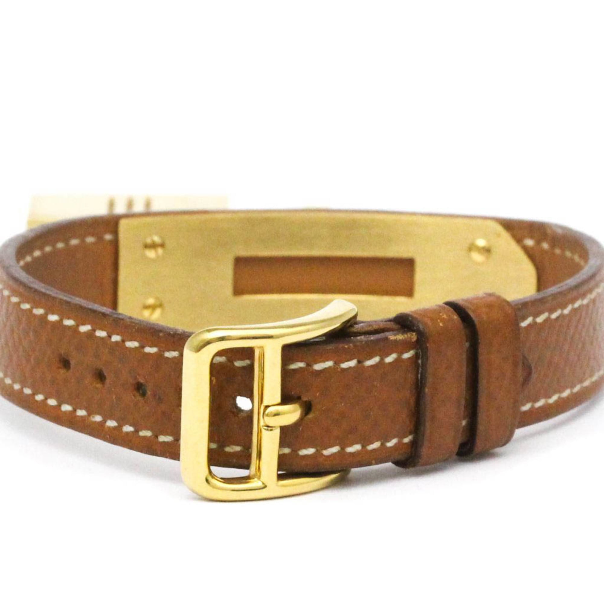 HERMES Kelly-horloge, verguld, leer, quartz, dameshorloge BKE1.201