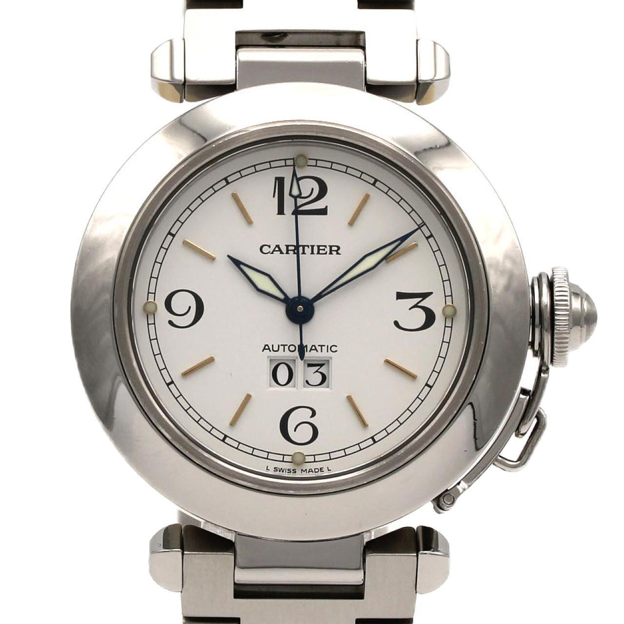 Cartier Pasha W31044M7 White Dial 35mm Watch
