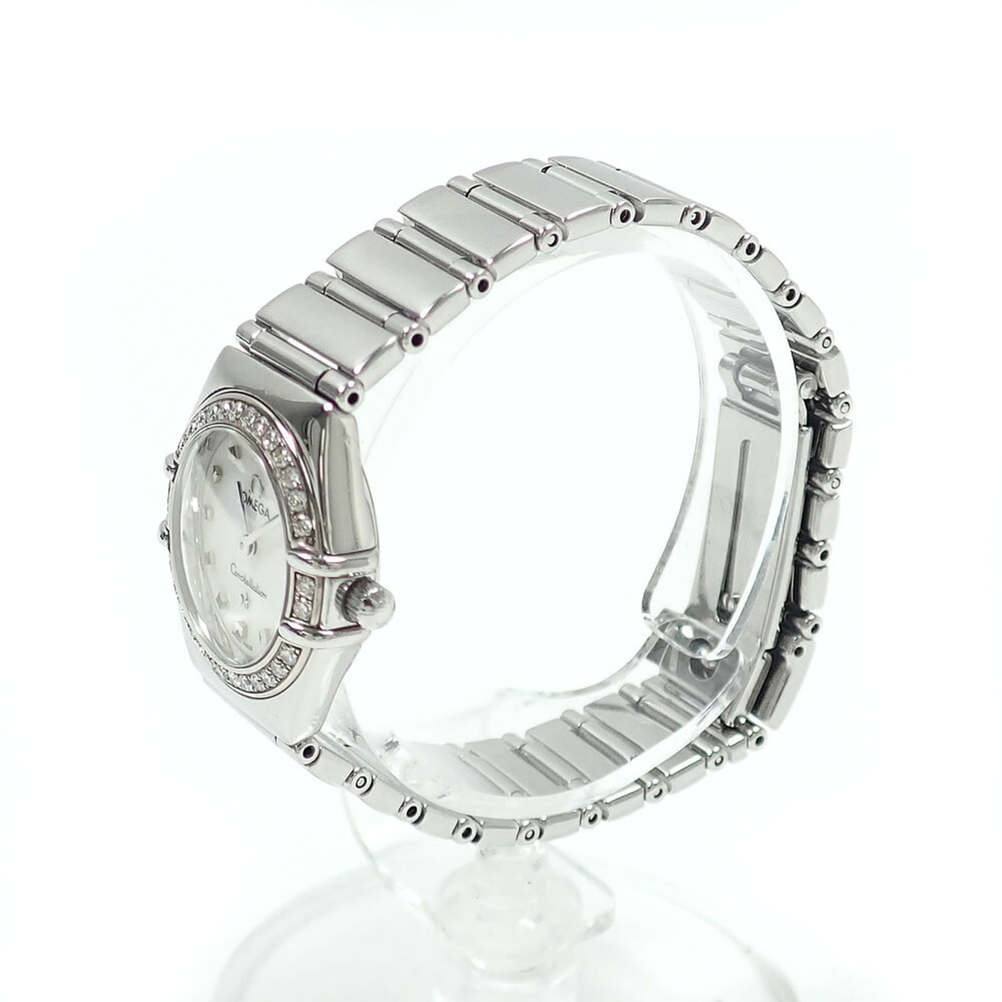 Omega Constellation Mini My Choice Ladies Quartz Stainless Steel 1465.71 Battery-Powered