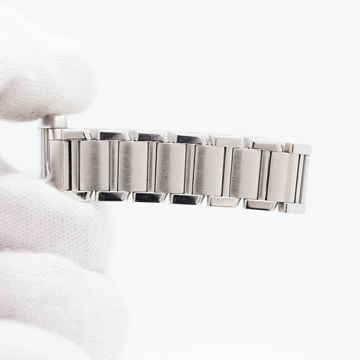Cartier Tank Française SM W51008Q3 Elfenbein Zifferblatt 20 mm Uhr