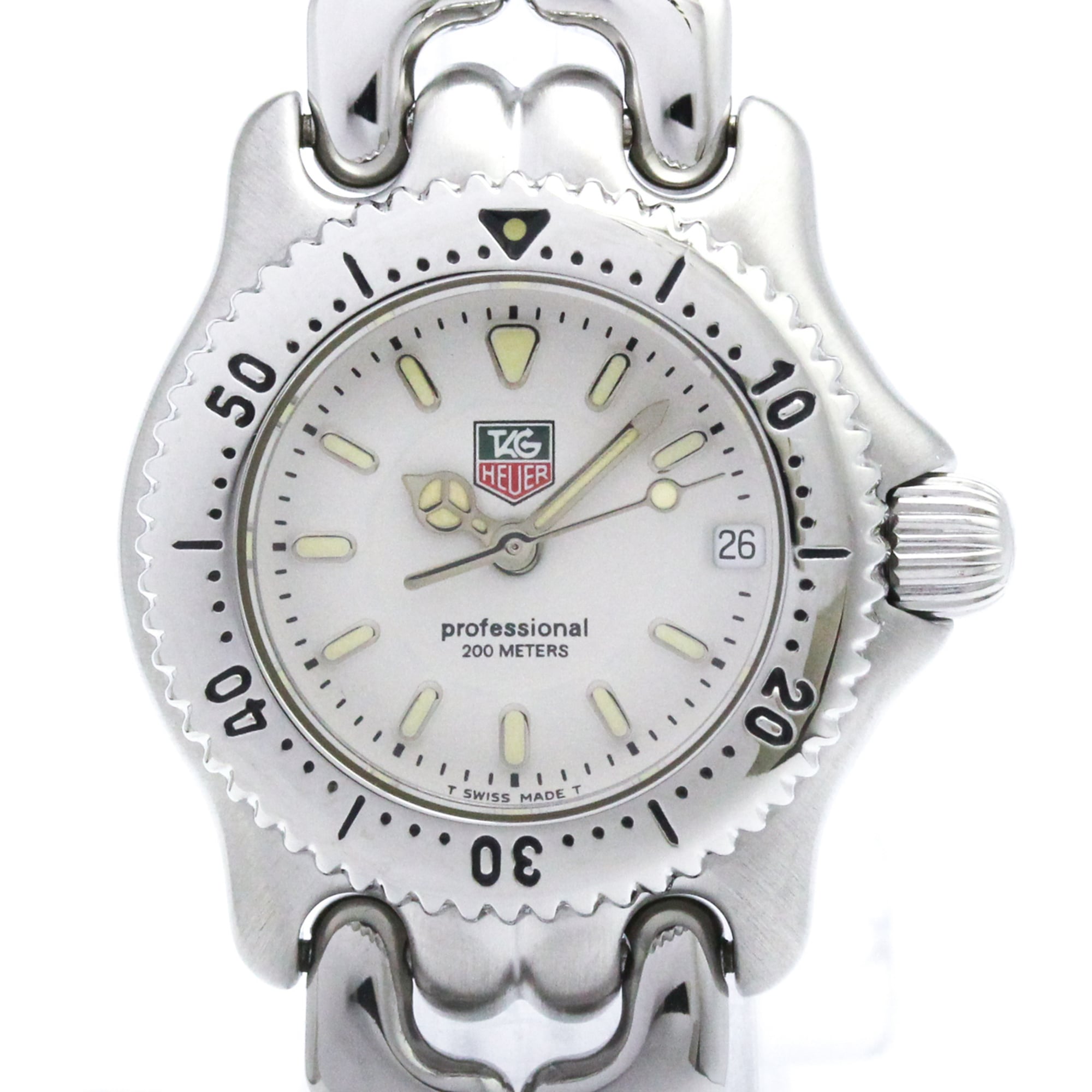 TAG Heuer Sel WG1412 White Dial 24mm Watch