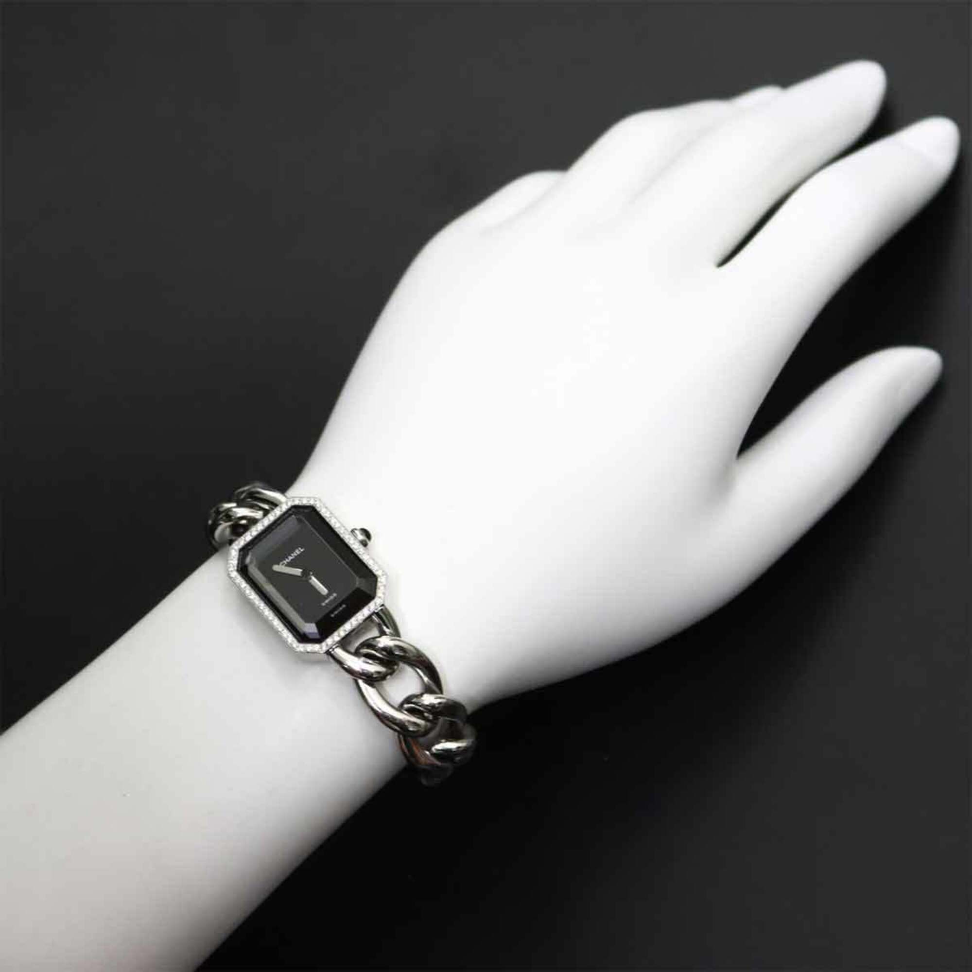Chanel Premiere H0495 Black Dial 20mm Watch