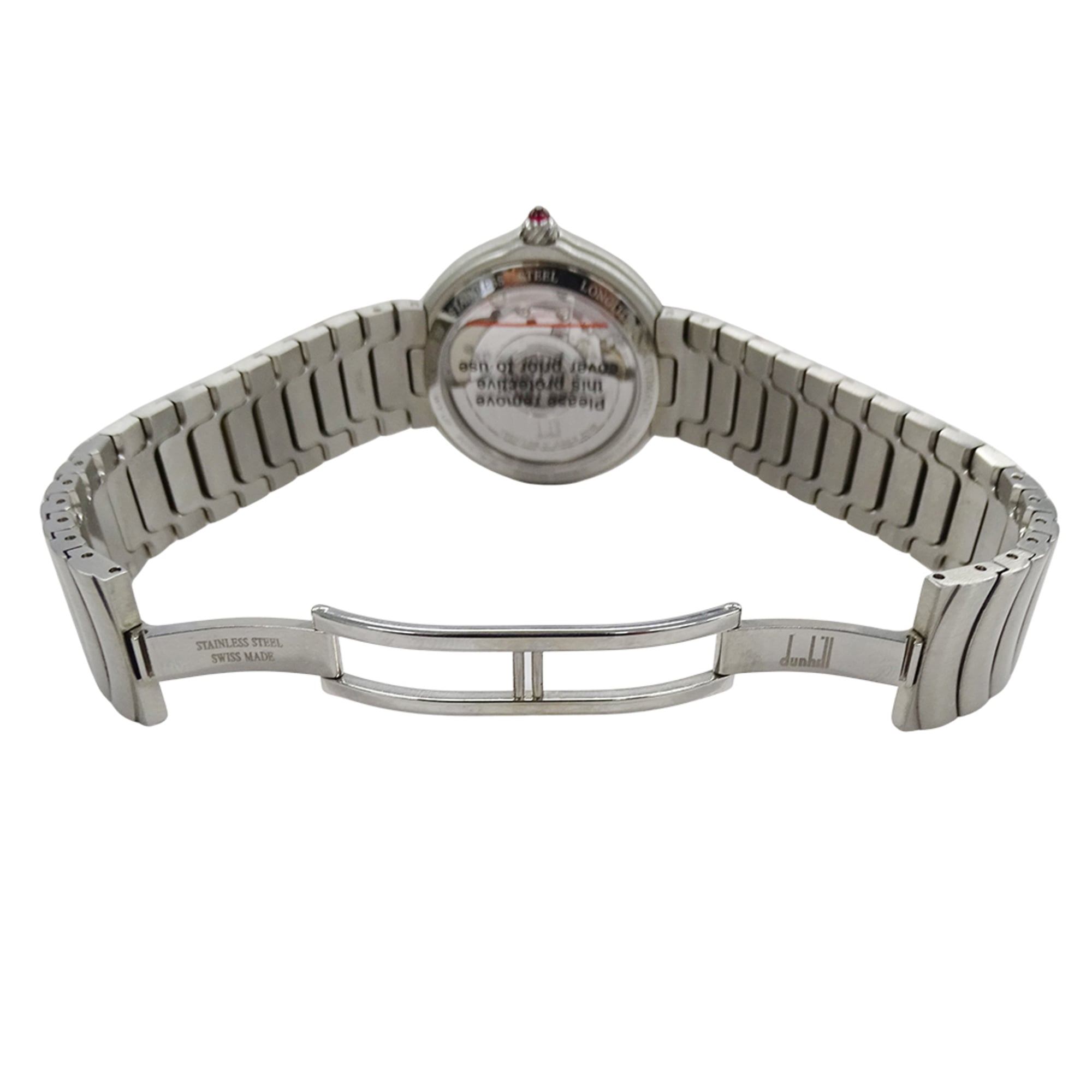 Dunhill Millennium Longitude Date 37mm Silver
