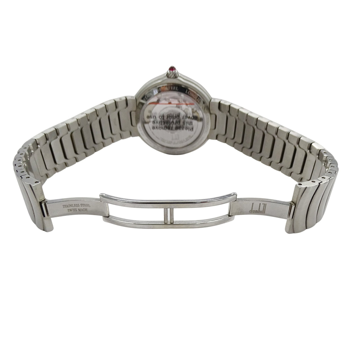Dunhill Millennium Longitude Date BB8013 Silver Dial 37mm Watch