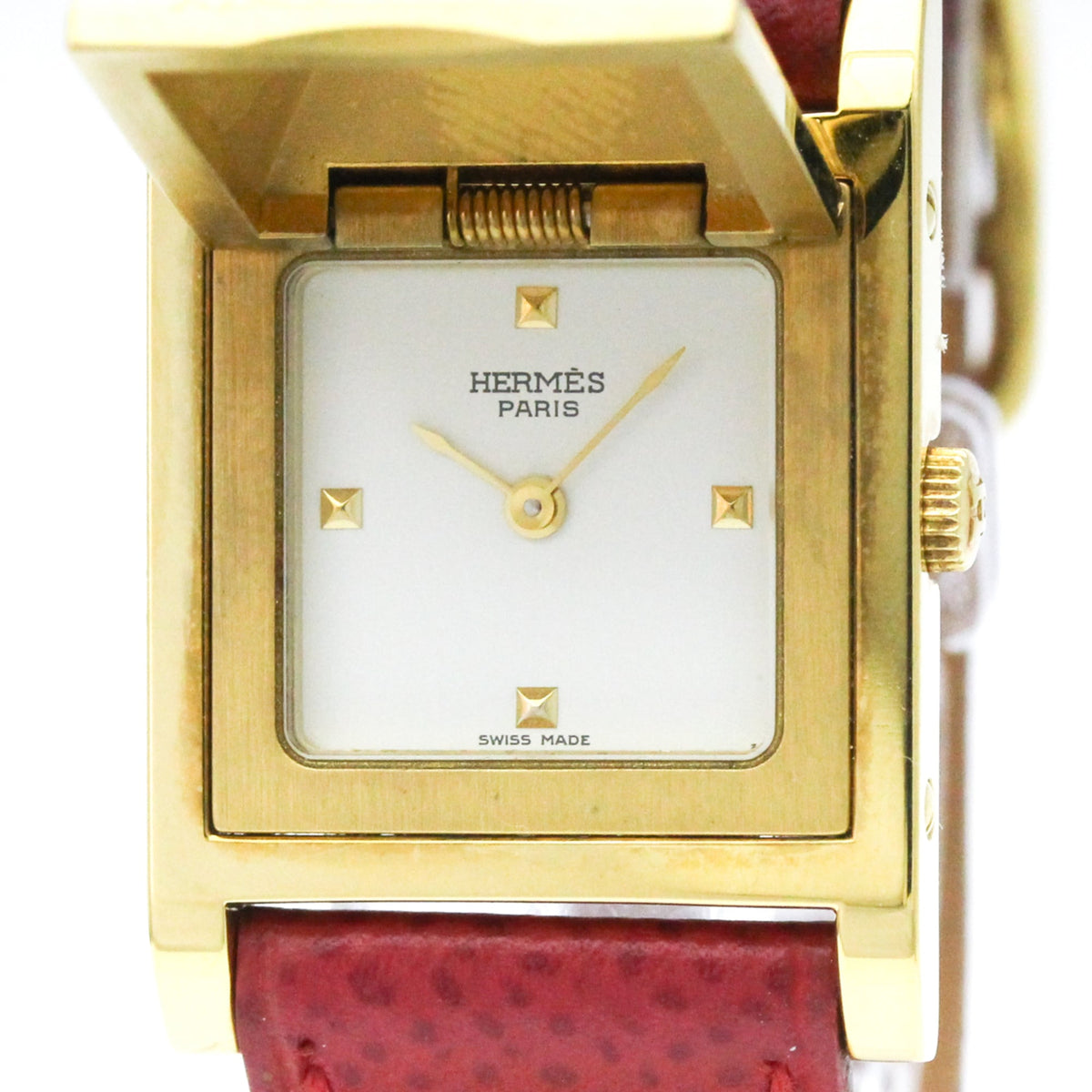 Hermes Medor ME1.201 White Dial 23mm Watch