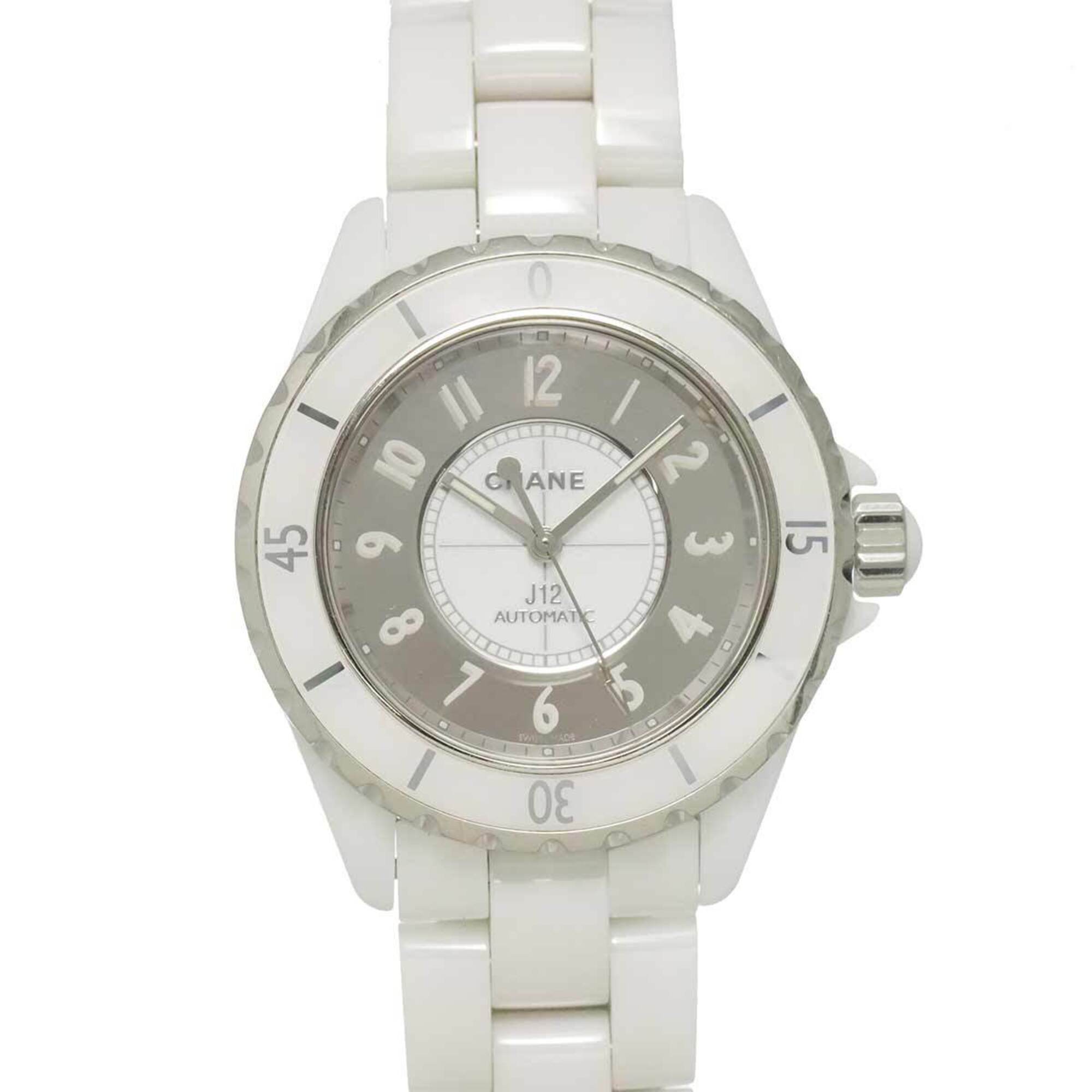 Chanel J12 38mm H4862 White Ceramic Mirror Finish Automatic Movement