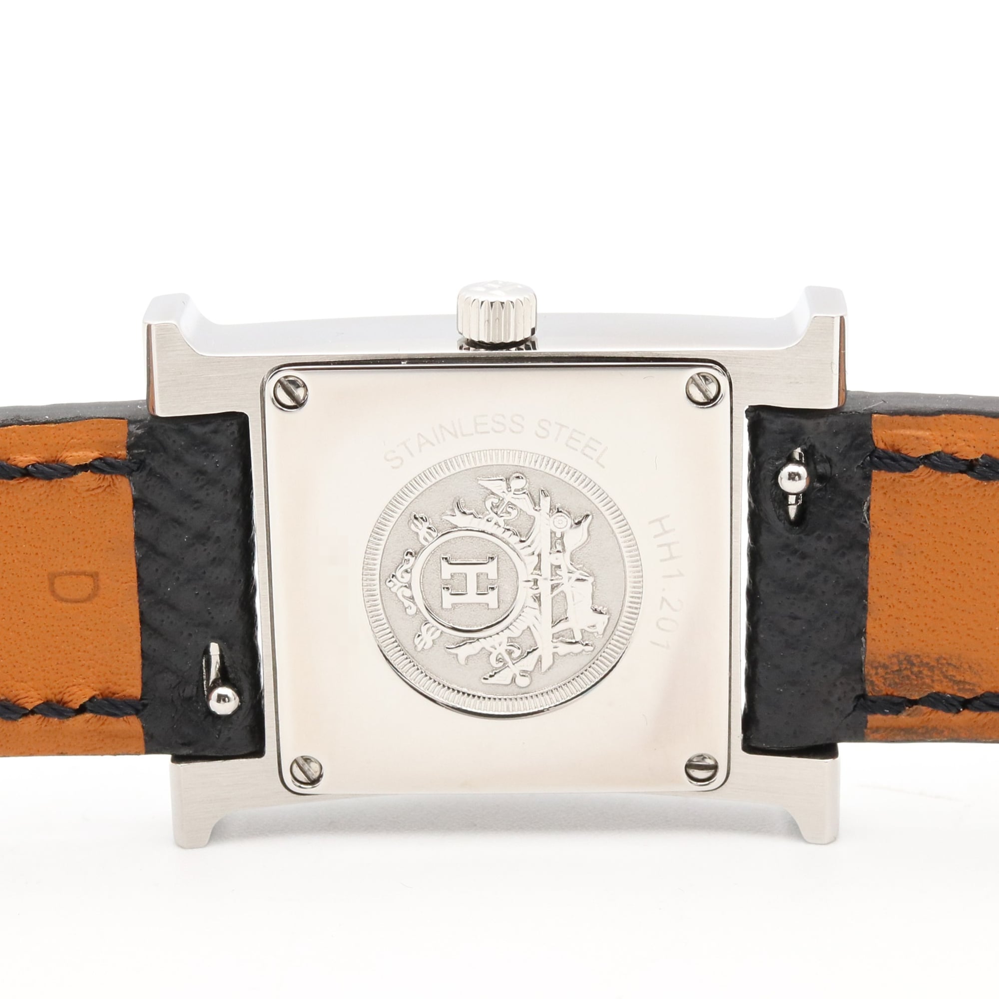 Hermes H-Watch, HH1.201 White Dial Stainless steel 21mm Watch