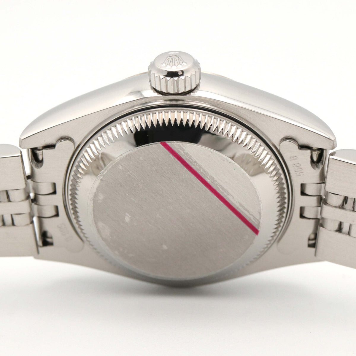 Rolex Datejust P-serie 18K 79174 roze wijzerplaat 26 mm horloge