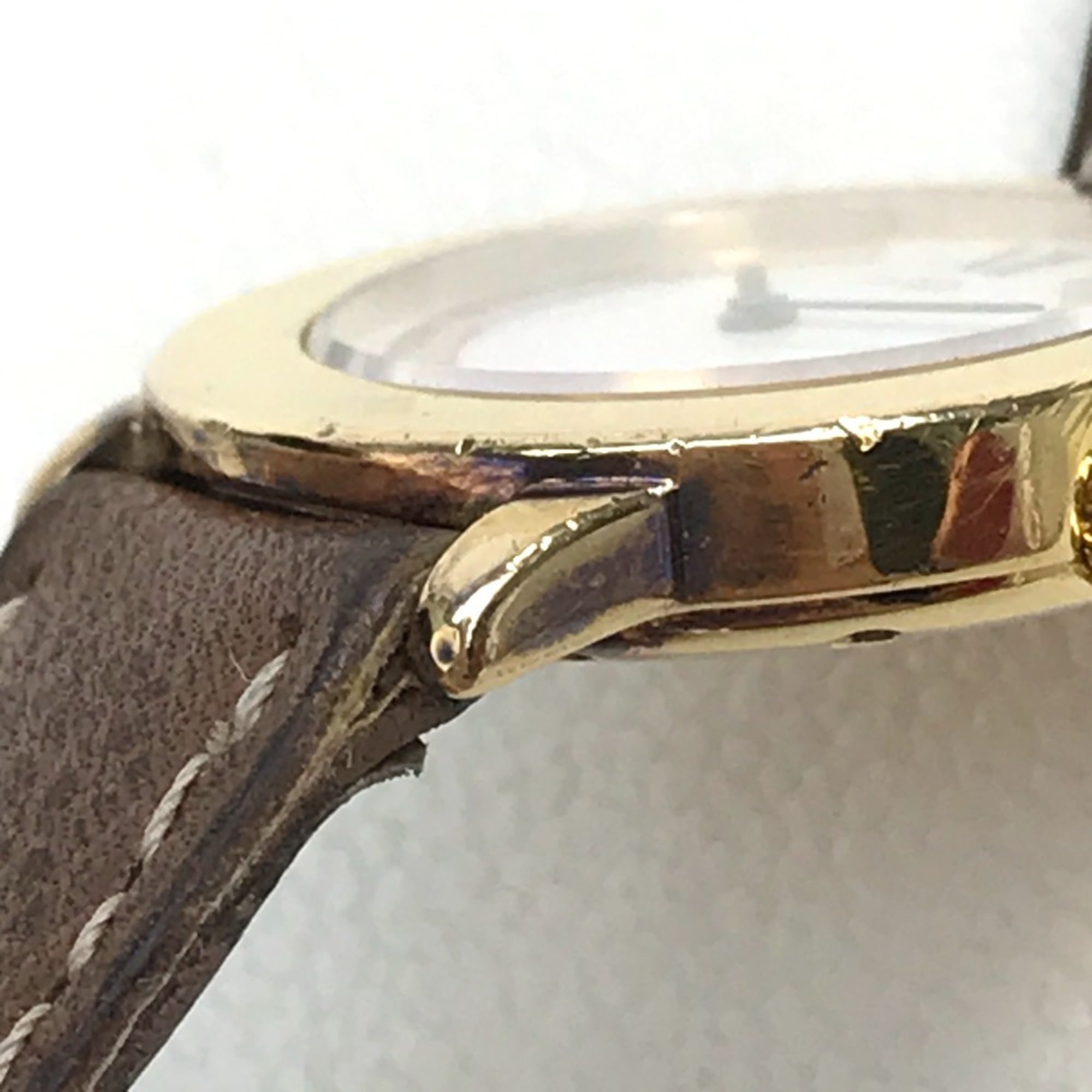 Cartier 1801 Mastrond Vermeil E-210908-30 White Dial 26mm Watch