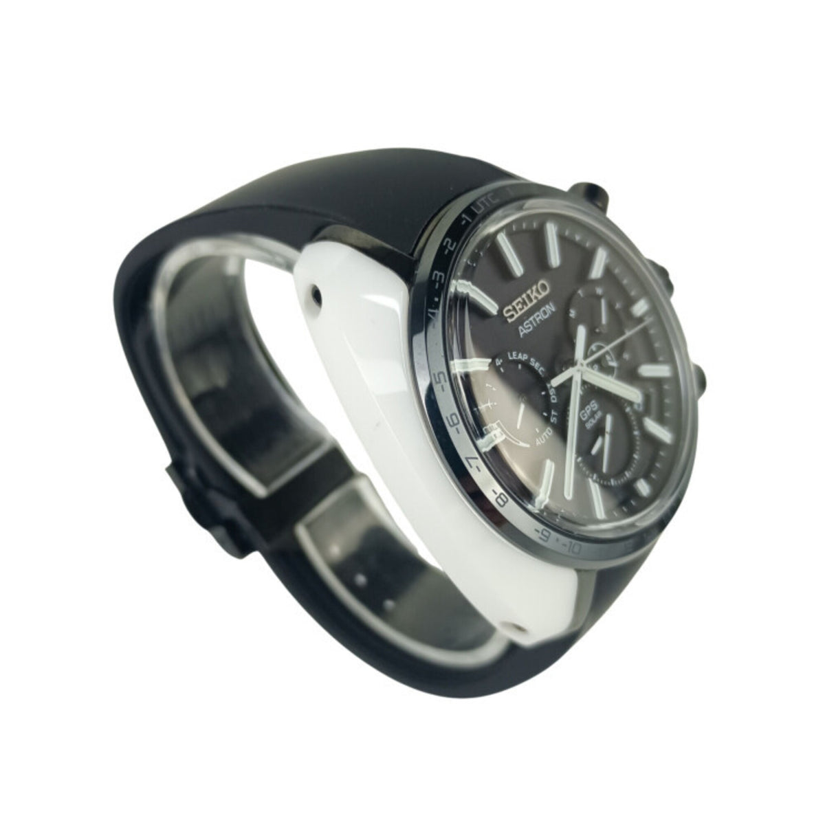 Seiko Astron Revolution Line HONDA e 5X53-0AW0 SBXC075 Schwarz Zifferblatt 45 mm Uhr
