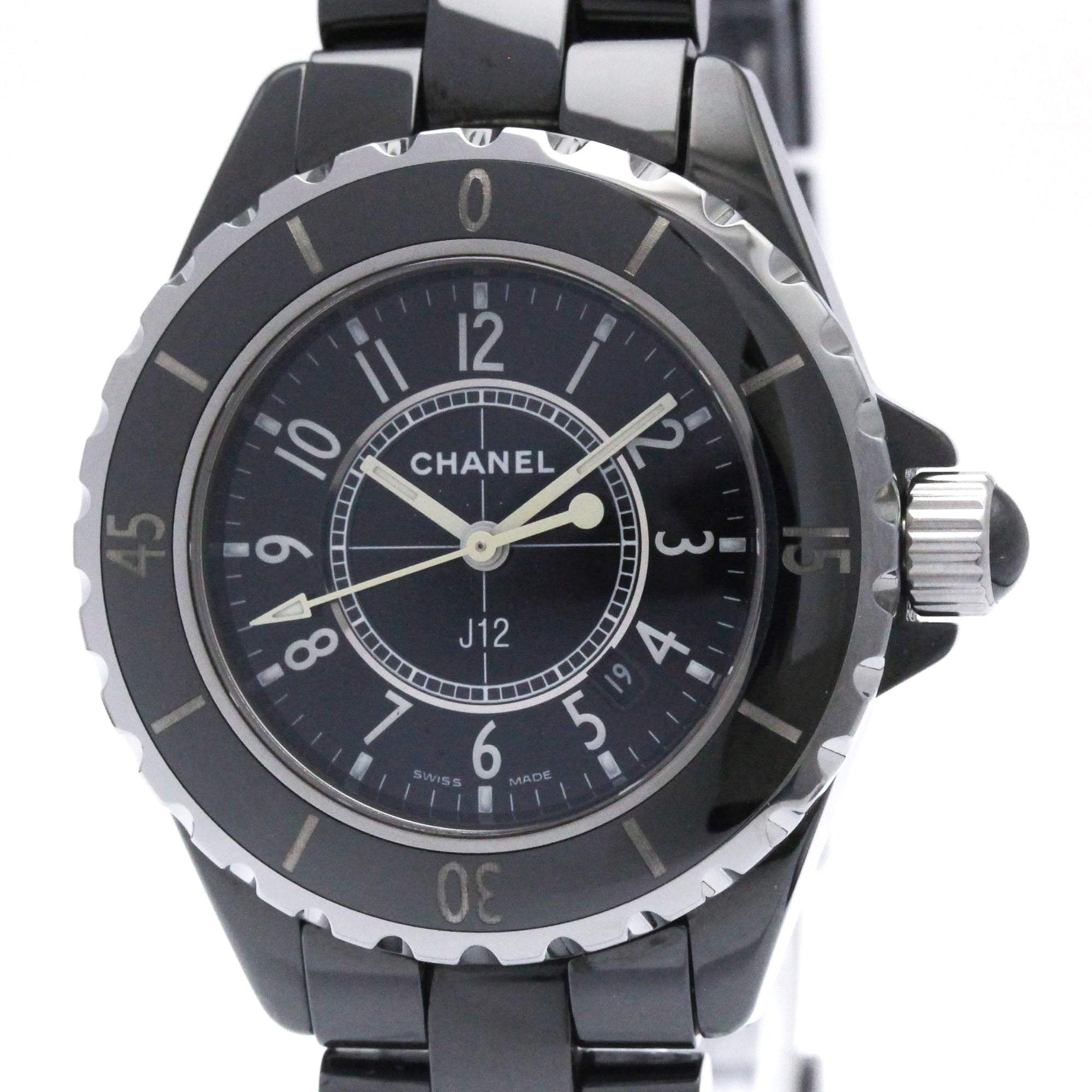 Chanel J12 H0682 Black Dial 33mm Watch