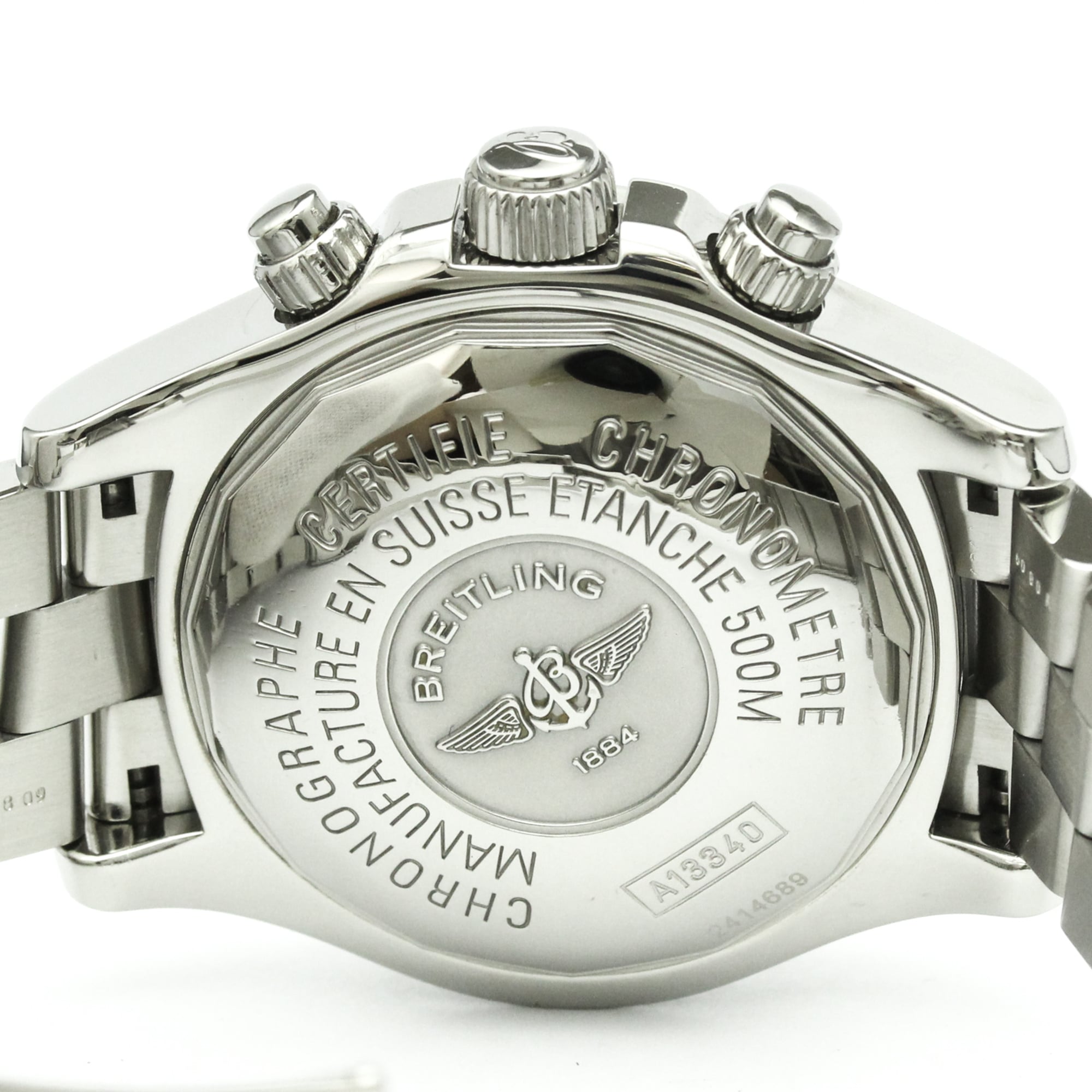 BREITLING Chrono Super Ocean Steel Automatic Mens A13340