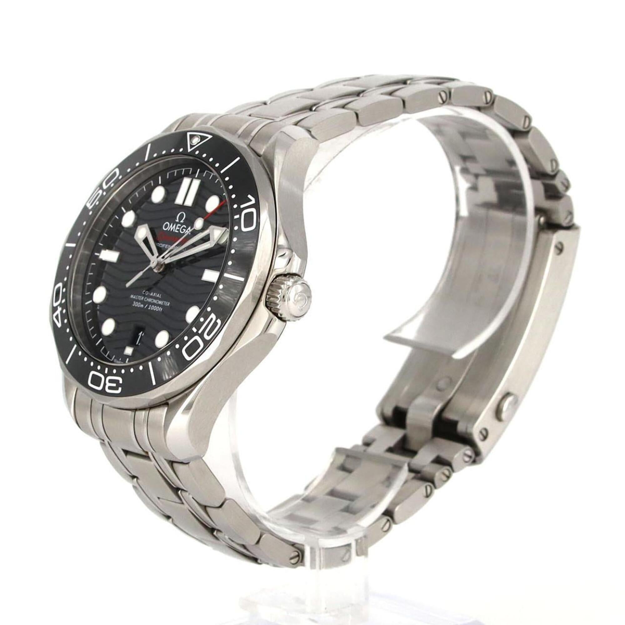 Omega Seamaster 210.30.42.20.01.001 Black Dial 42mm Watch