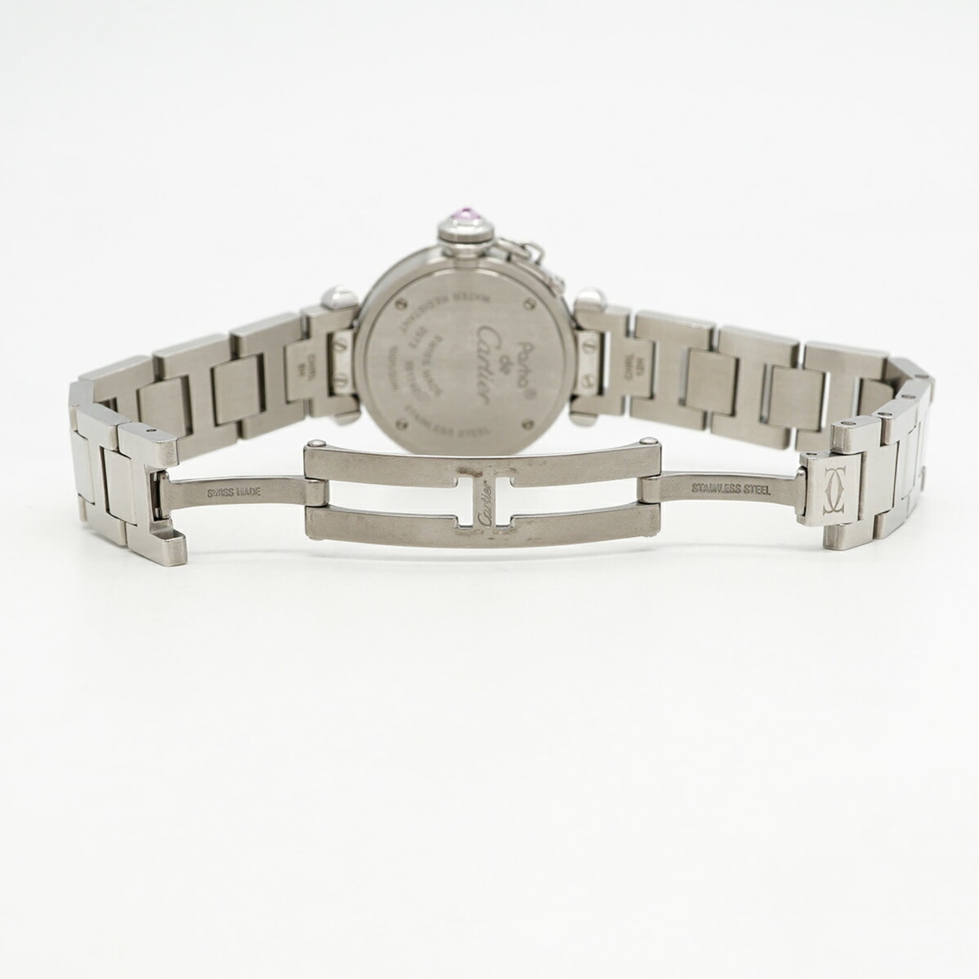 Cartier Miss Pasha W3140008 Damenuhr Rosa Zifferblatt