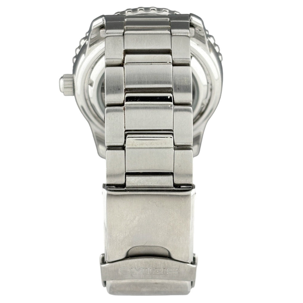 Seiko 5 Sports 7S36-04N0 horloge met zwarte wijzerplaat, 42 mm