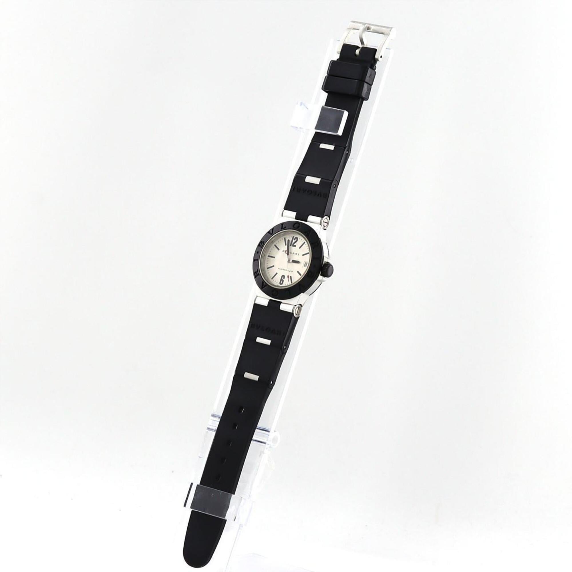 Bulgari Aluminum AL32TA/AL32TAVD Silver Dial 32mm Watch