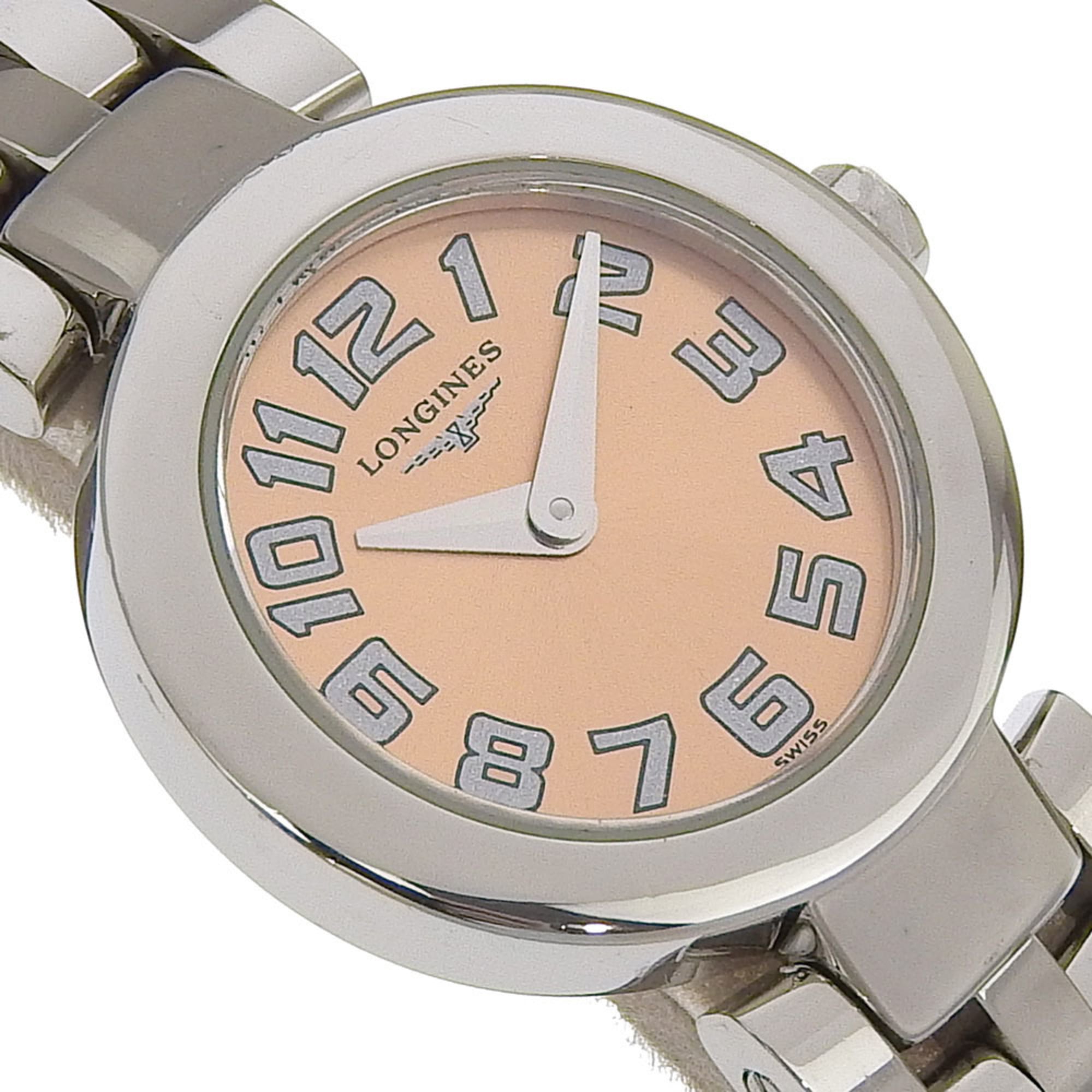 Longines Dolcevita Damenuhr L5.174.4 aus EdelstahlQuarz analoge Anzeige