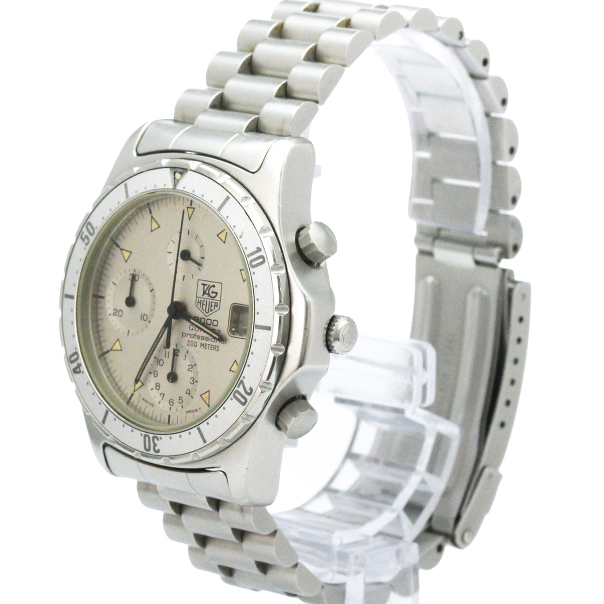 TAG Heuer Professional 272006 Silber Zifferblatt 40mm Uhr