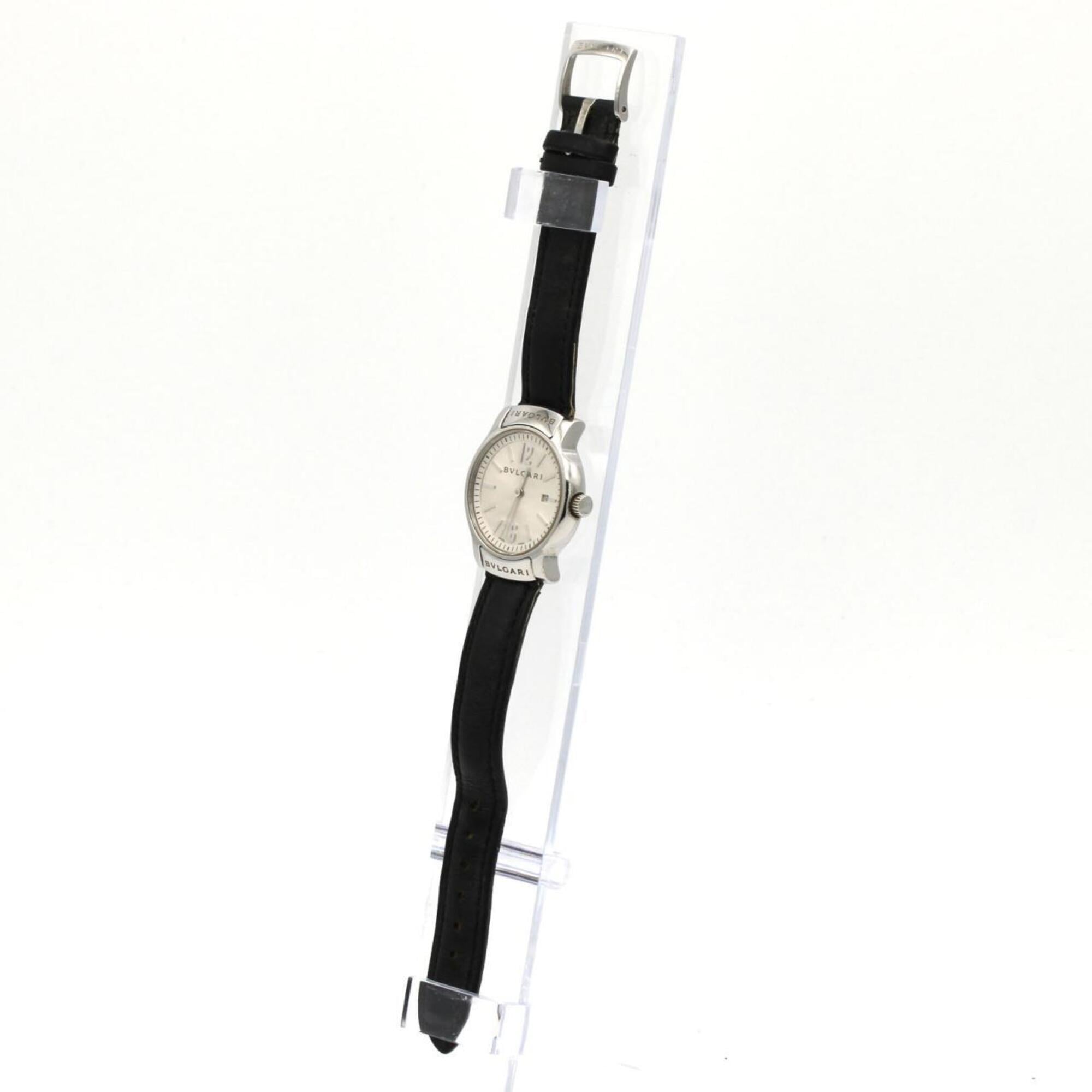 Montre Bvlgari Bulgari Solotempo ST29S/ST29C6SLD, cadran argenté, 29 mm