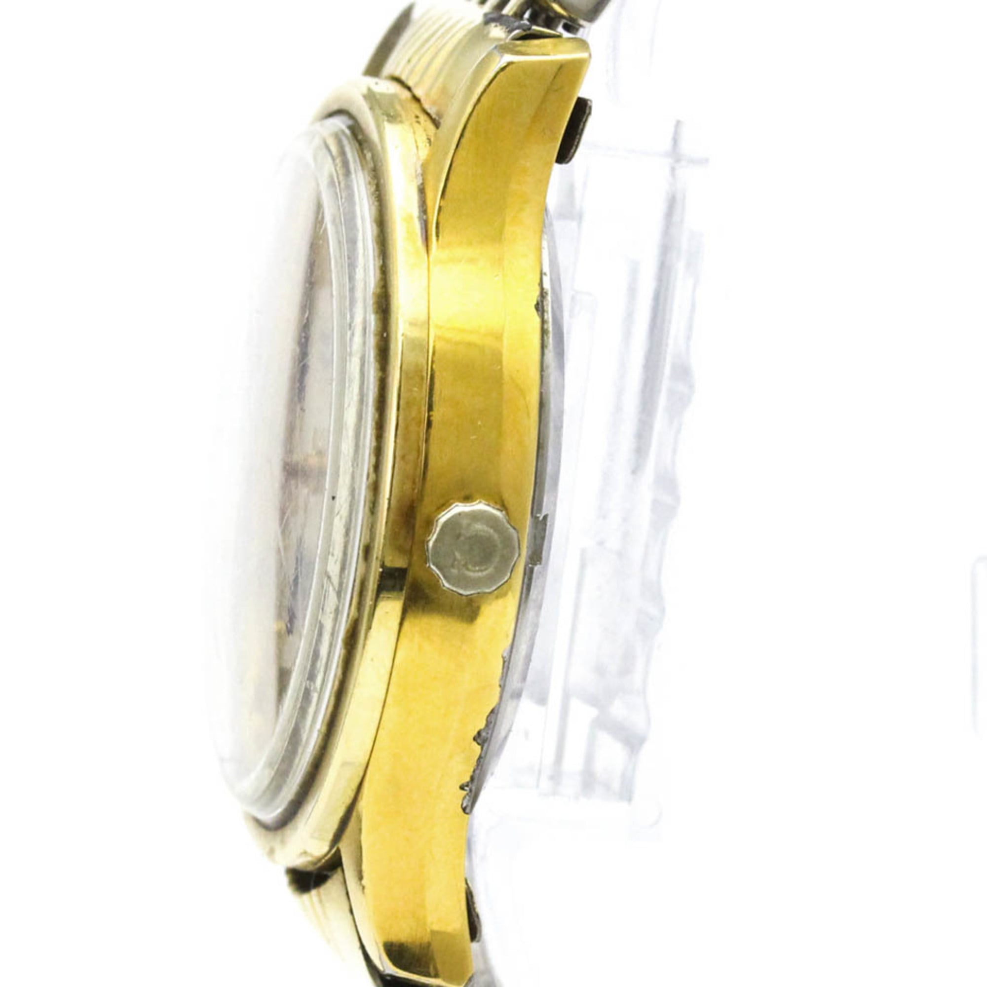 Montre OMEGA Constellation Electronic f300Hz Quartz plaquée or 198.0003
