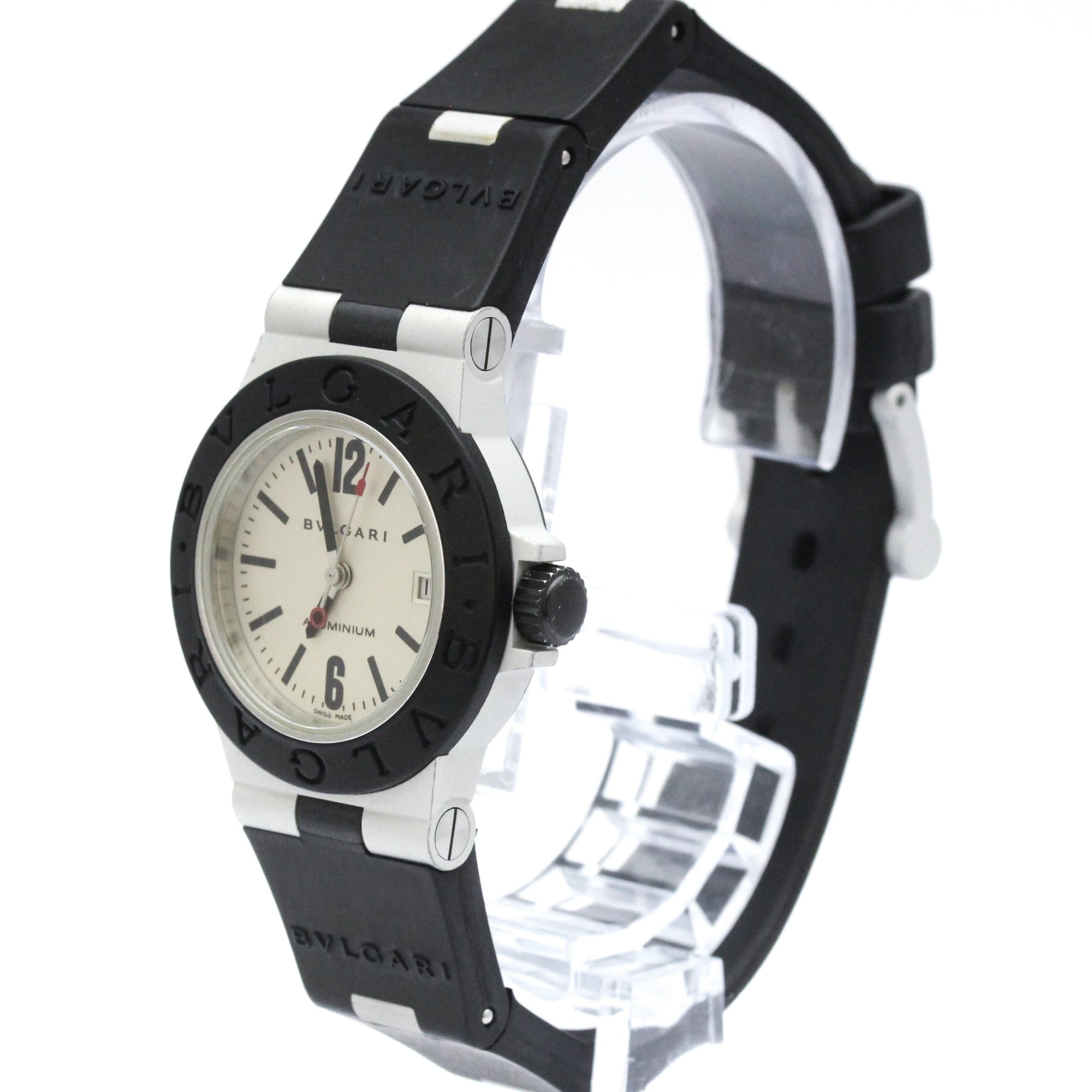 Bulgari Aluminium AL29A Silver Dial 29mm Watch