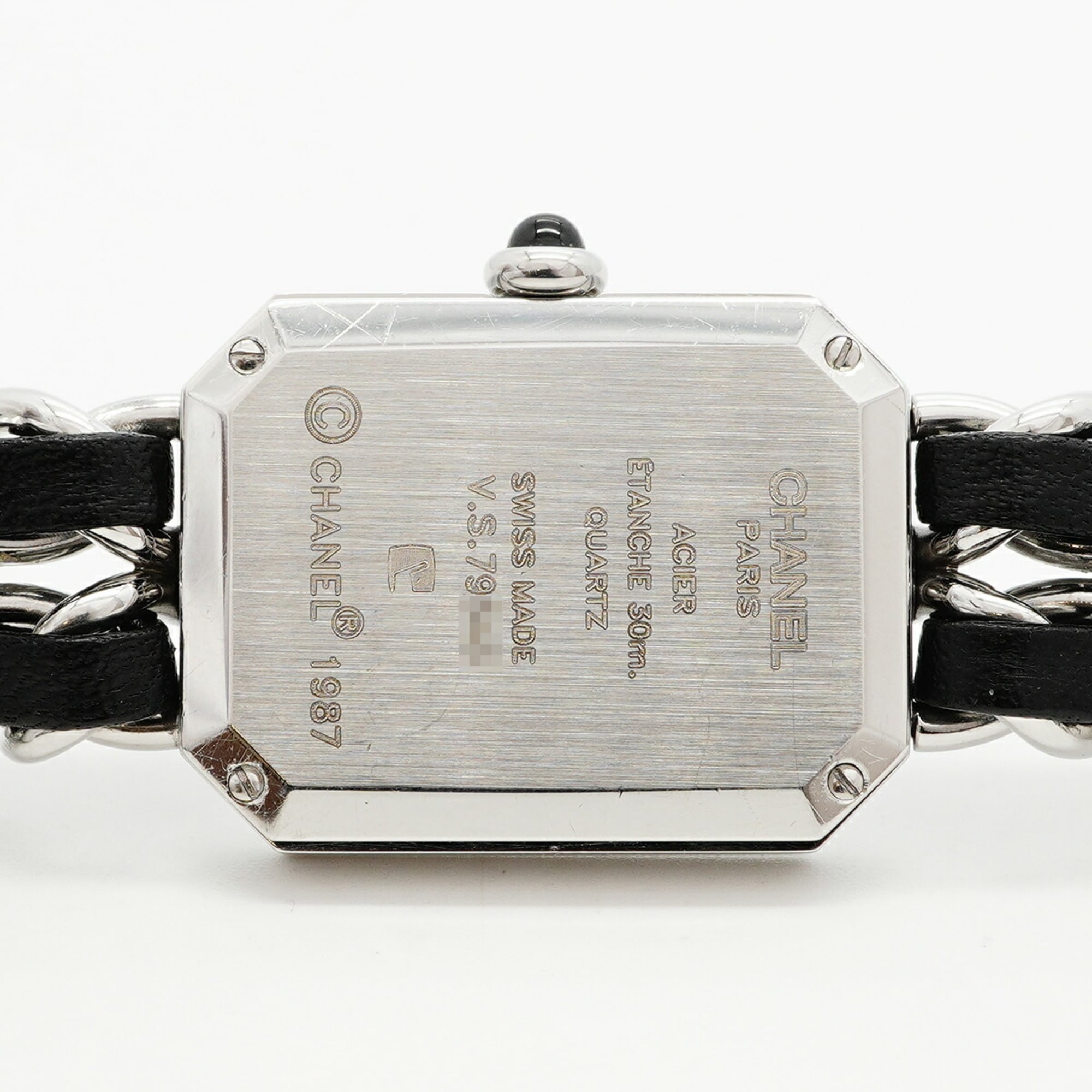 Chanel Premiere H0451 Black Dial 20mm Watch