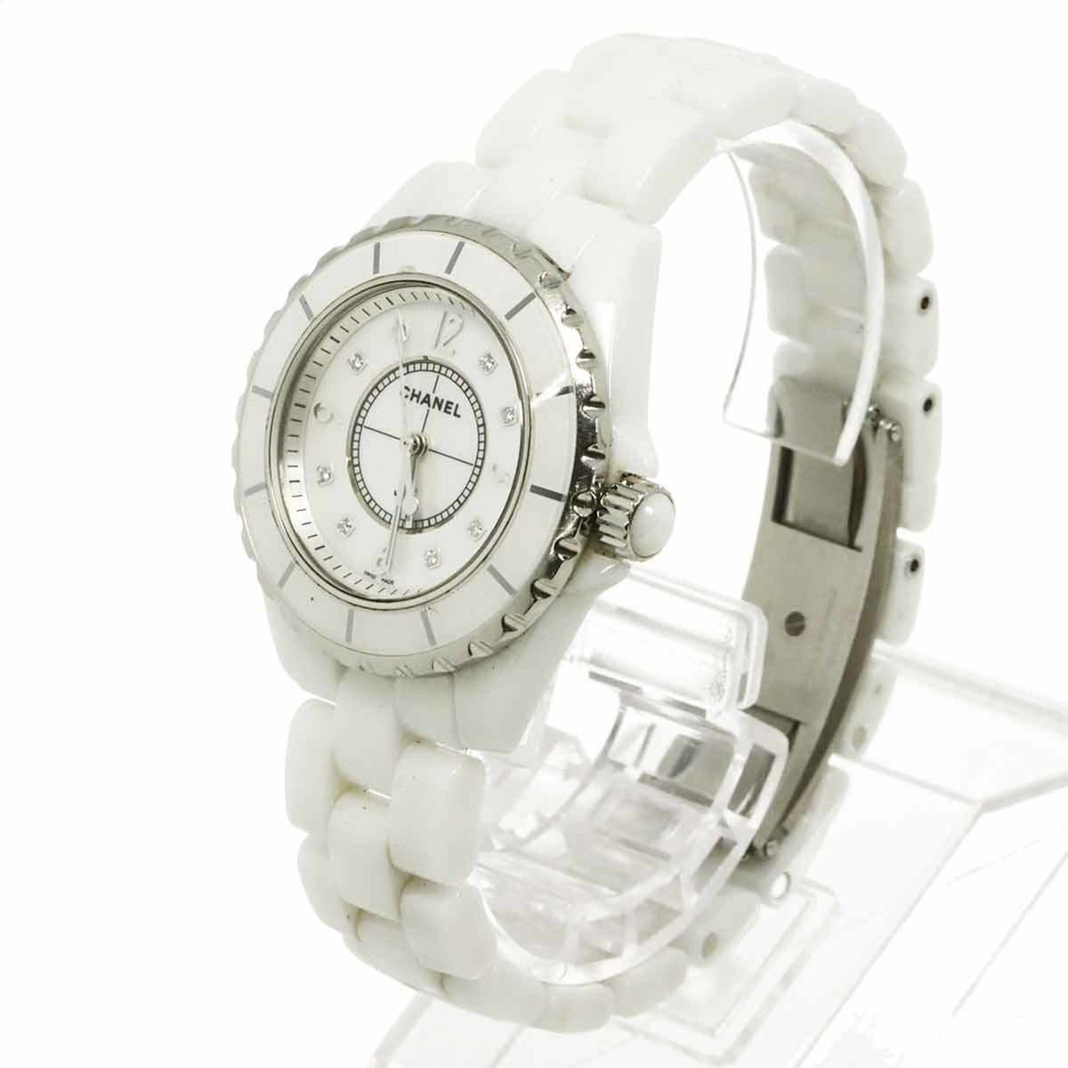 Chanel J12 33 mm H2422 Horloge met witte wijzerplaat en 34 mm kast