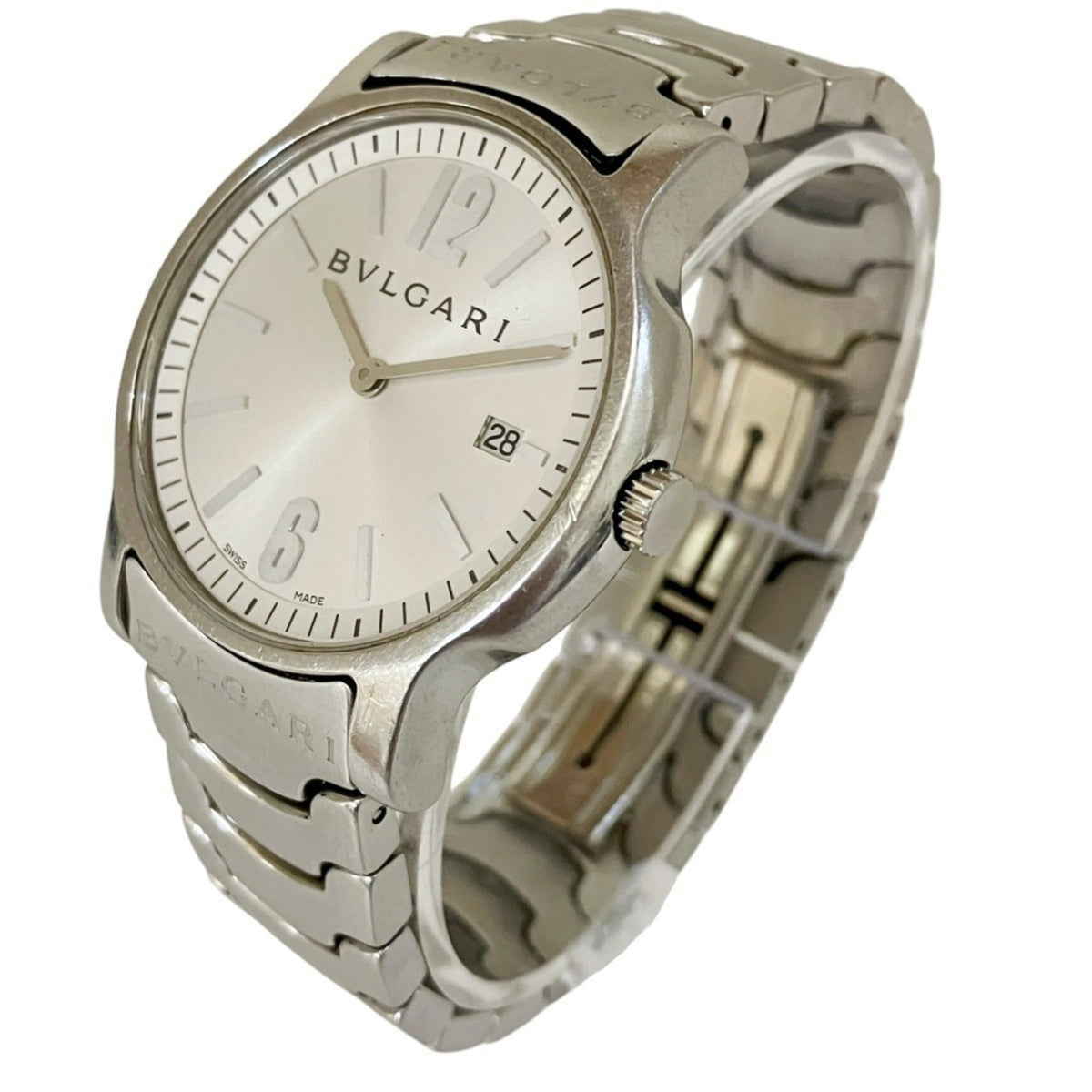 Bvlgari Bulgari BVLGARI Solo Tempo ST35S Silver Dial 35mm Watch