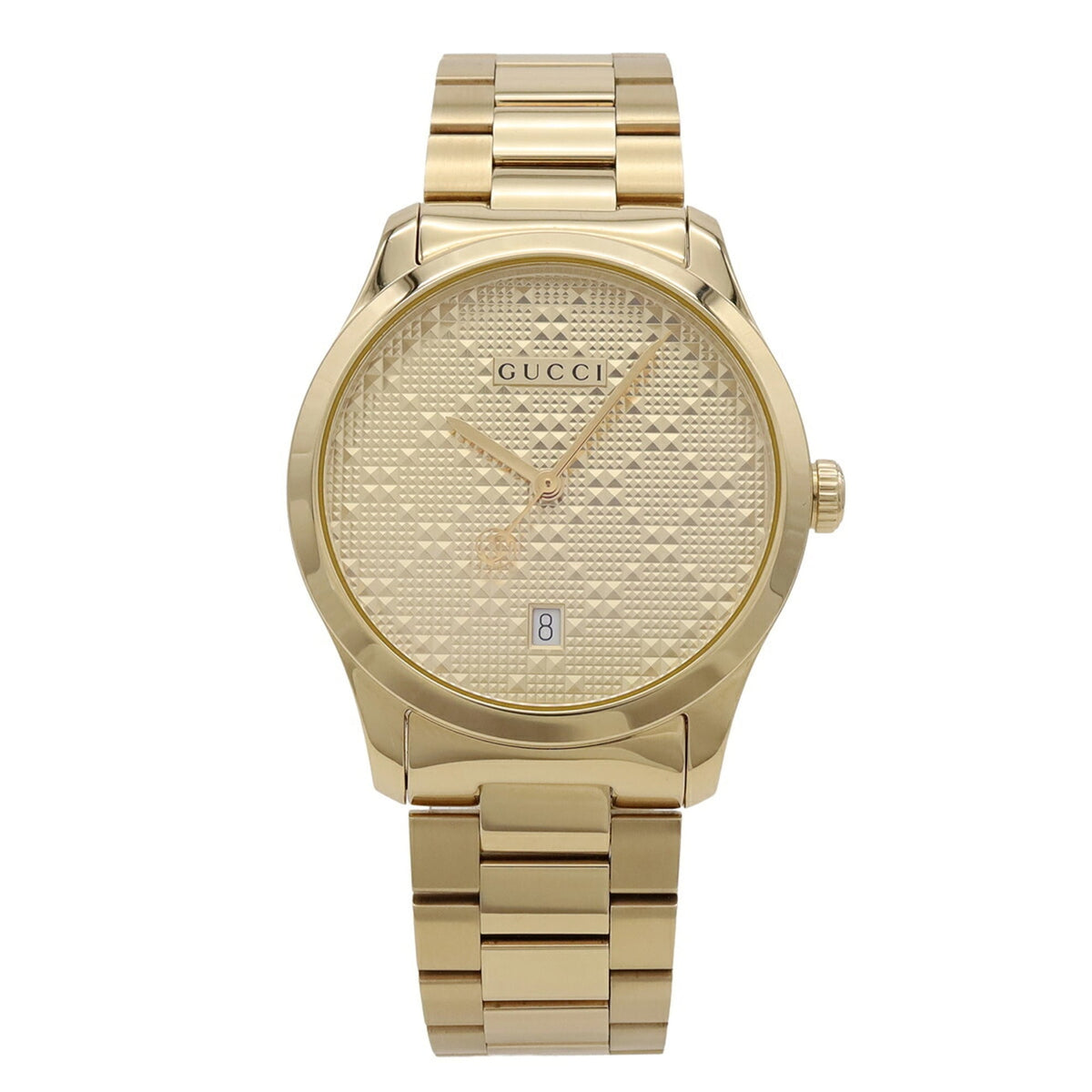 Montre Gucci G-Timeless à cadran doré, 38 mm