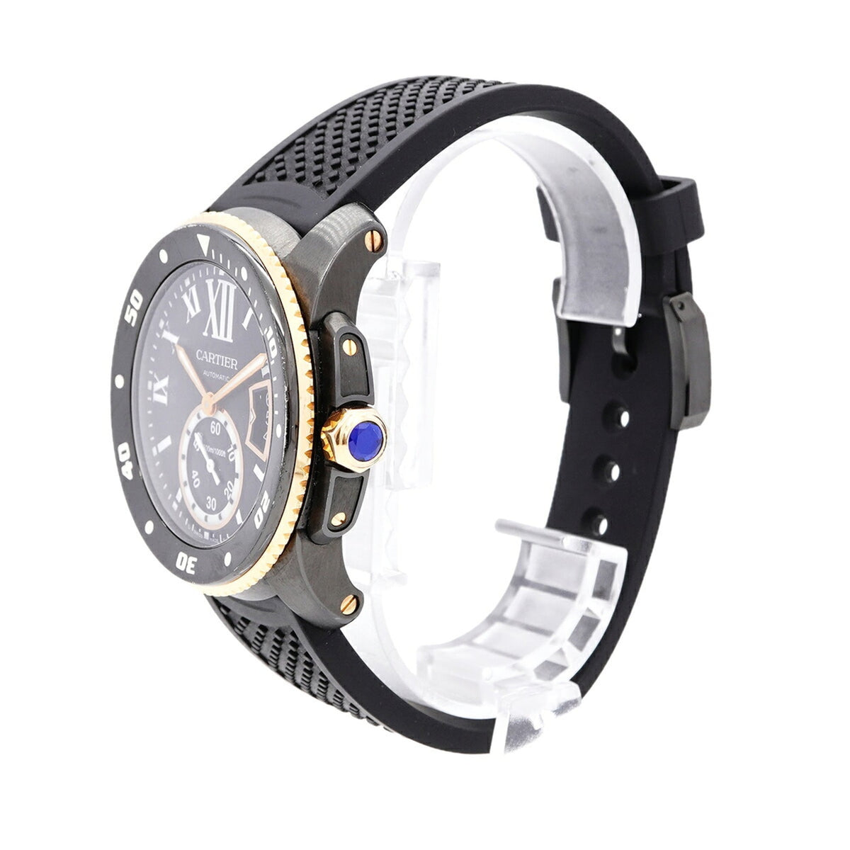 Cartier Calibre de W2CA0004 Black Dial 43mm Watch